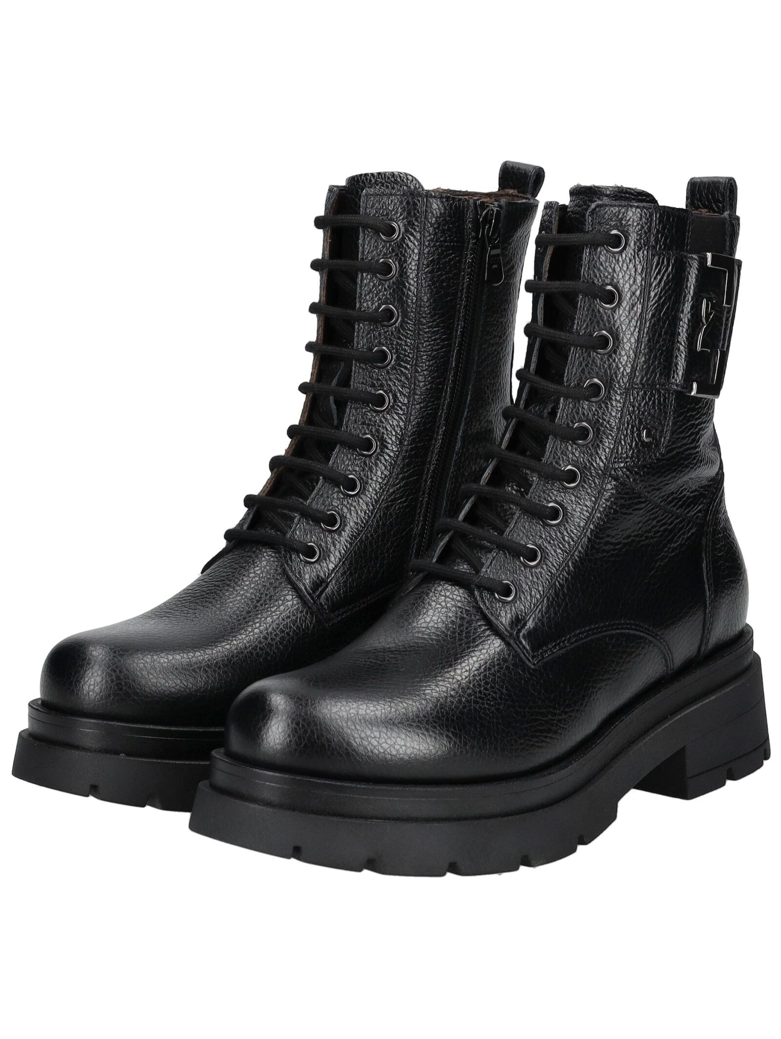 Nero Giardini Schnürstiefelette »Nero Giardini Stiefelette Leder/Textil«
