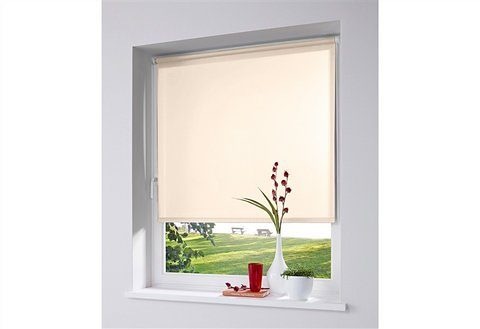 my home Seitenzugrollo "Themse-Uni" Lichtschutz Sichtschutz ohne Bohren fre günstig online kaufen