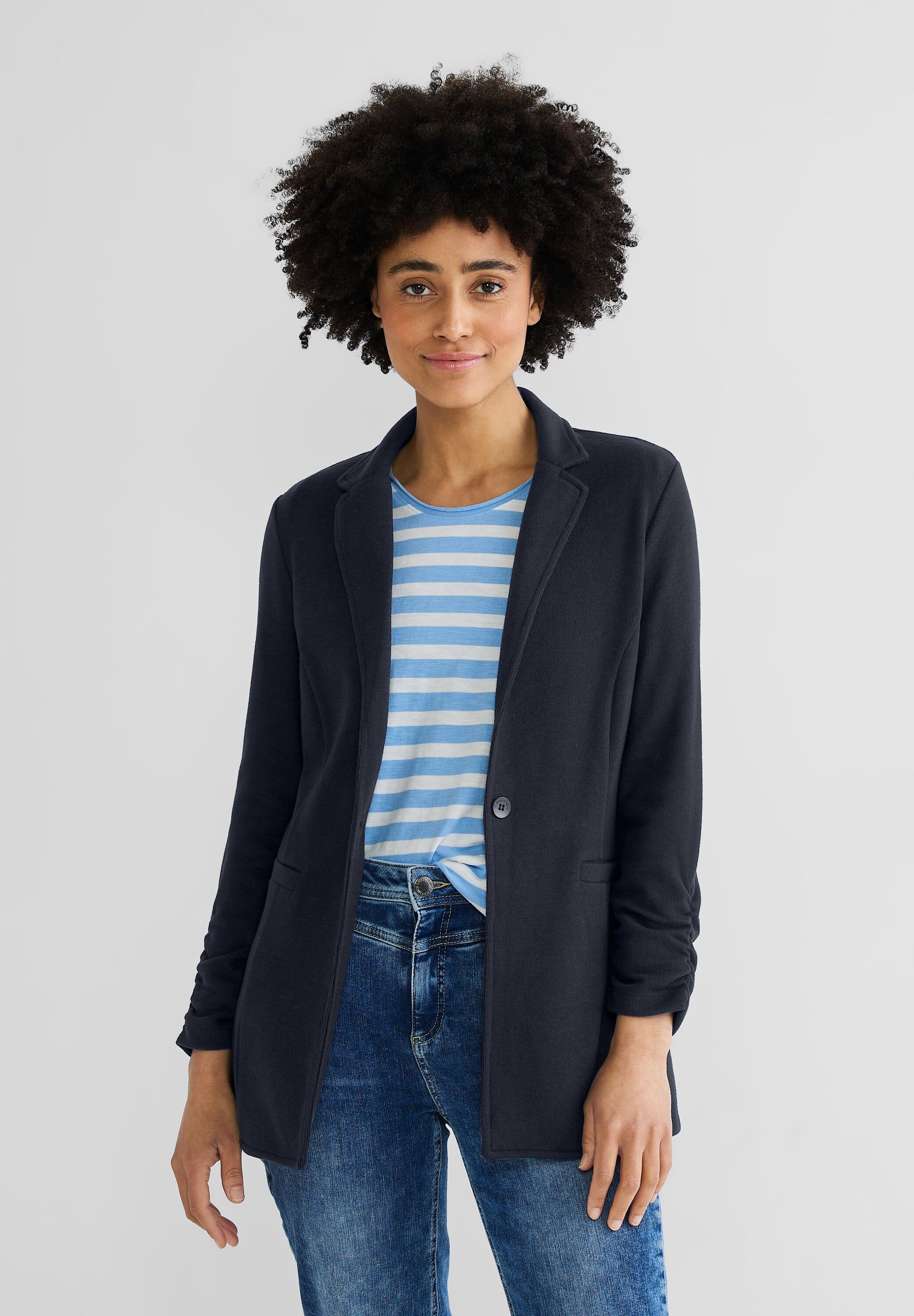 STREET ONE Longblazer, mit Knopf Details kaufen