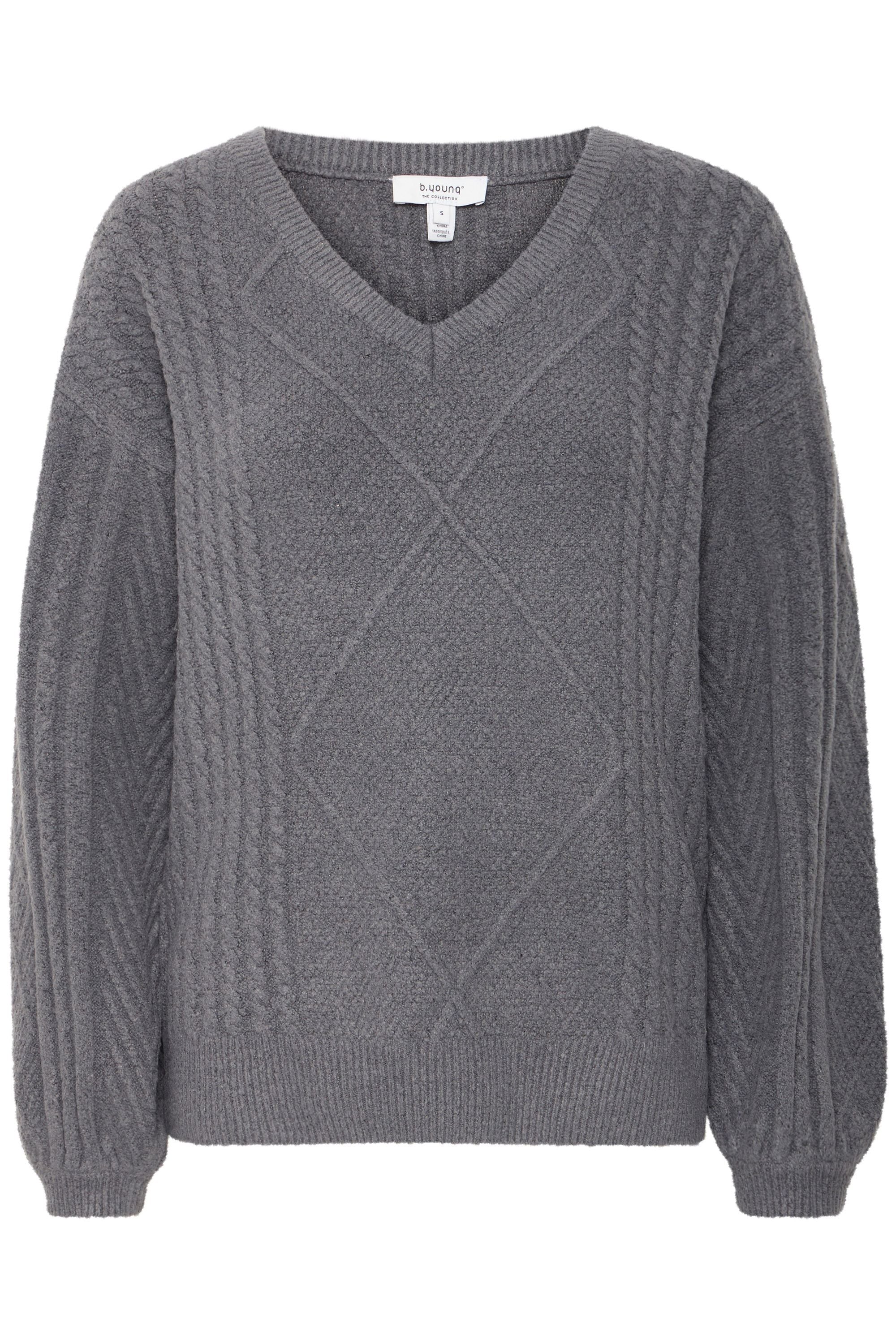 Strickpullover »Strickpullover BYMEDI VNECK JUMPER -«