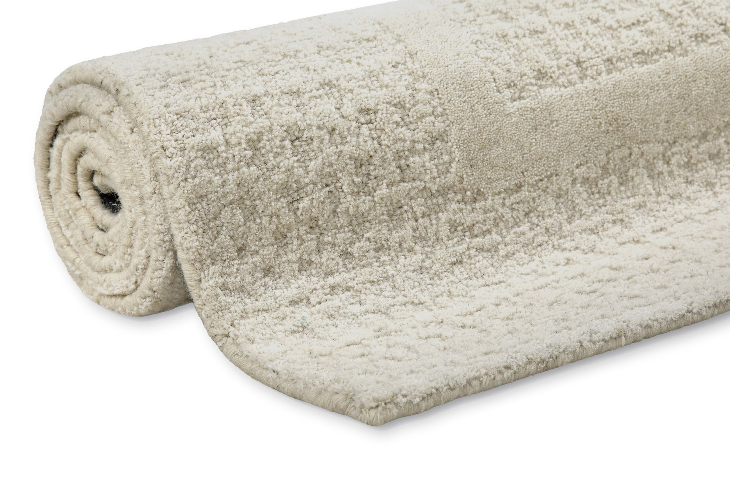 Wecon home Wollteppich »Hamptons THIRTYFIVE«, rechteckig, 15 mm Höhe, Läufer, Schurwolle, Kurzflor, Wohn- & Schlafzimmer, strukturiert