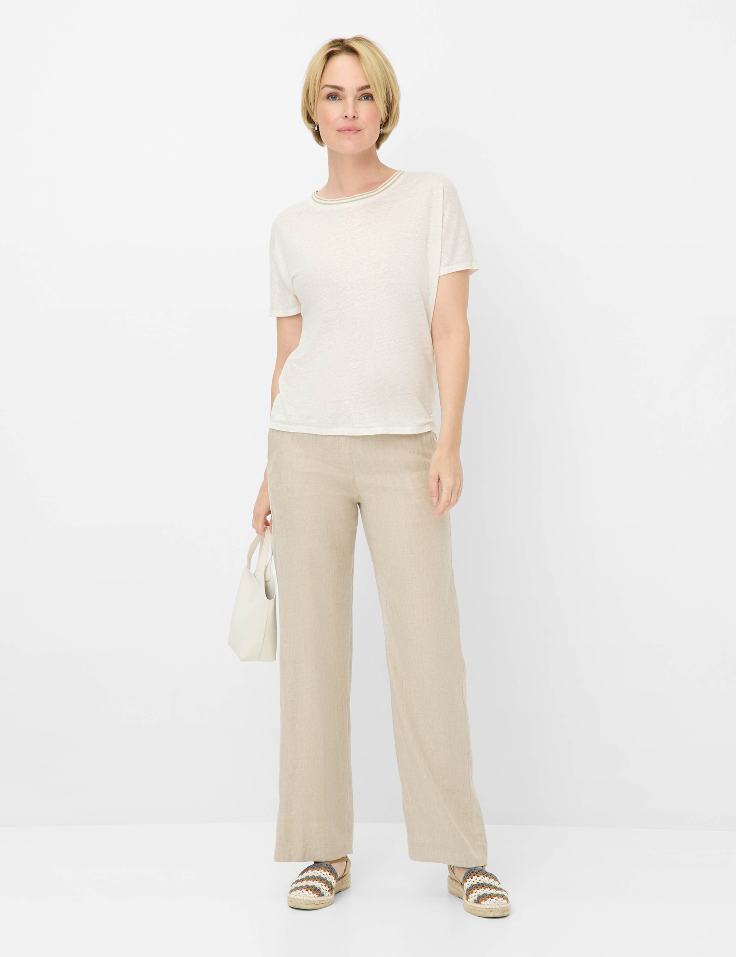 RAPHAELA by BRAX Leinenhose »Style PAM FLARED«