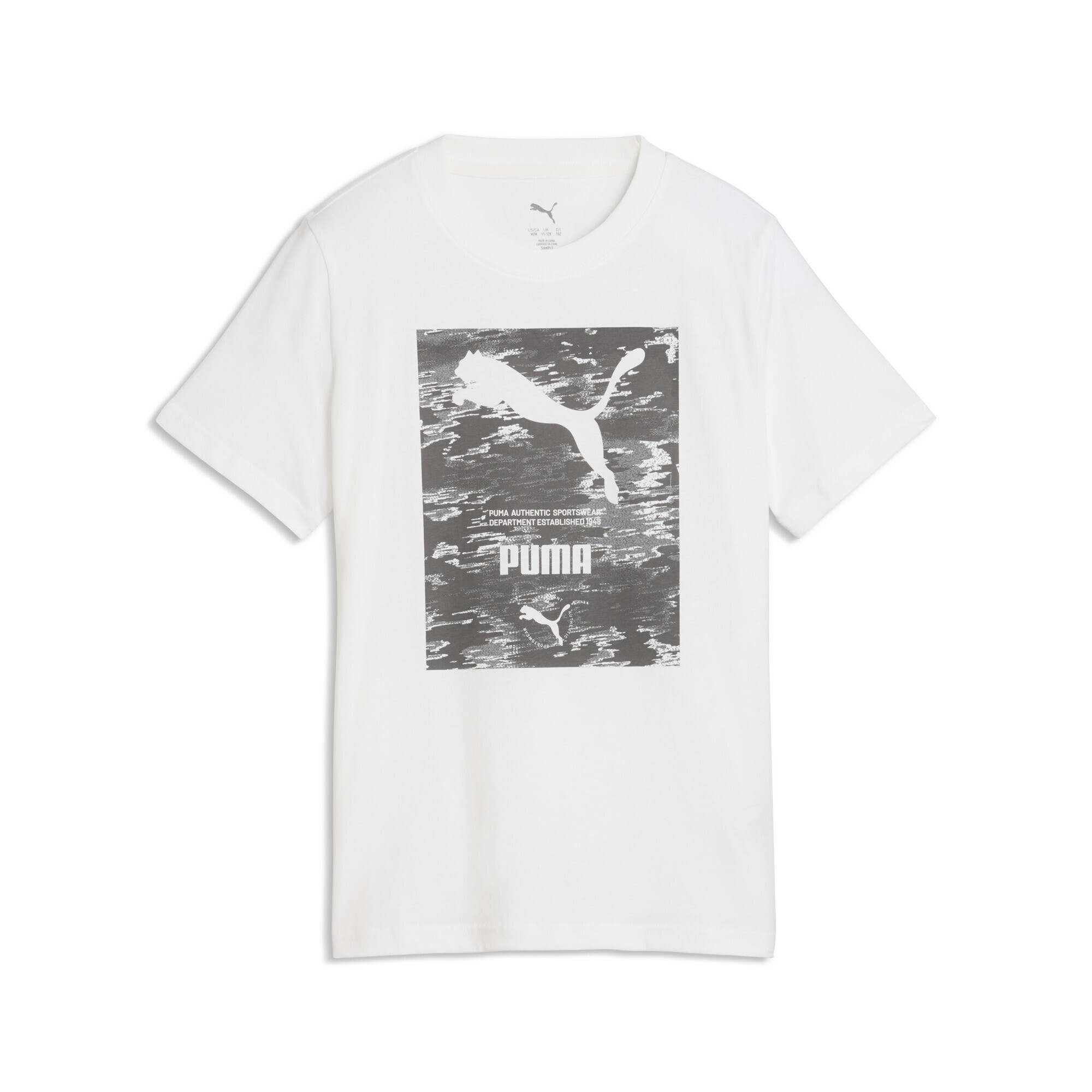 PUMA T-Shirt "PUMA Sport Camo Graphic T-Shirt Jungen"