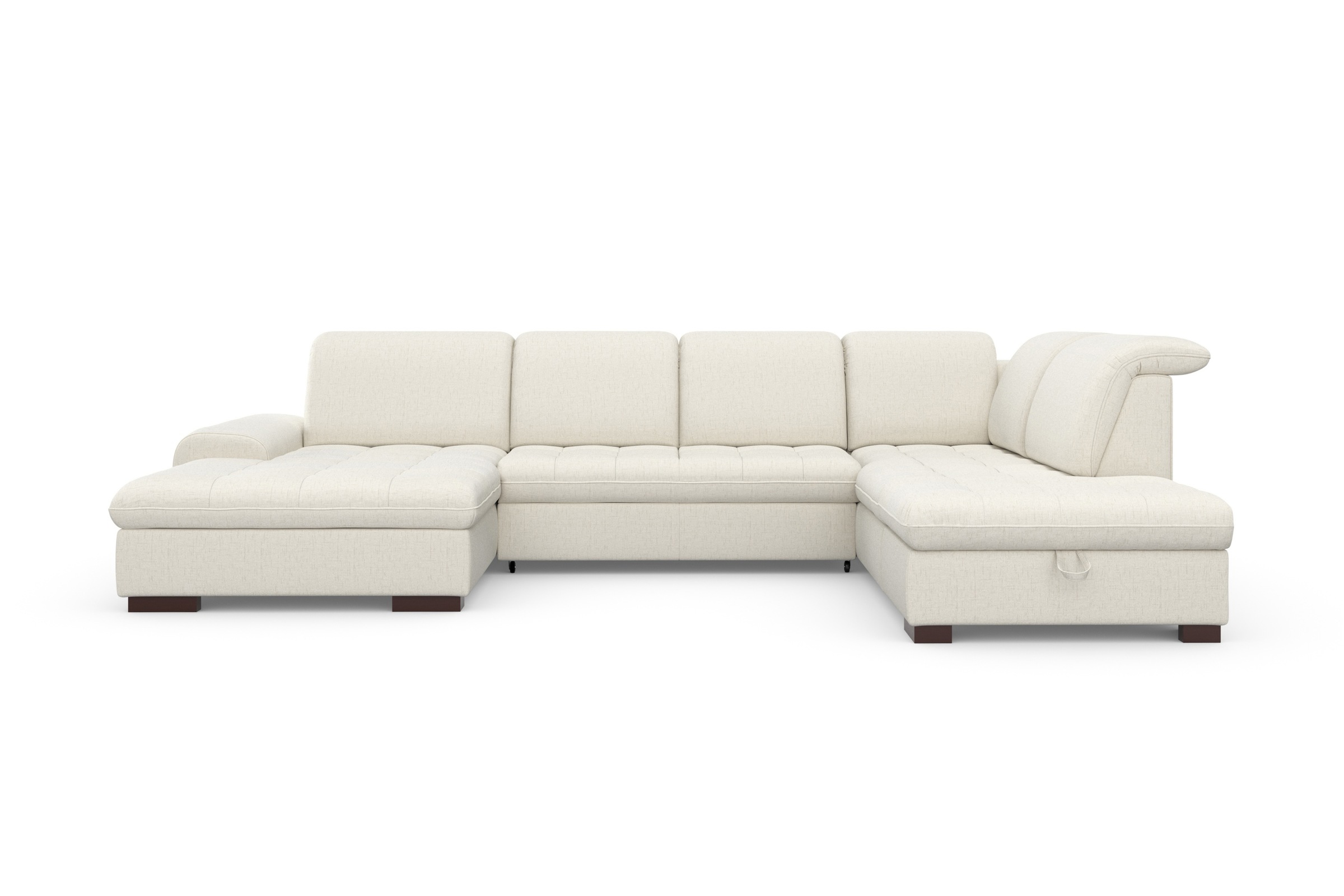 sit&more Wohnlandschaft "Luxor U-Form" wahlweise mit Bettfunktion, Bettkast günstig online kaufen