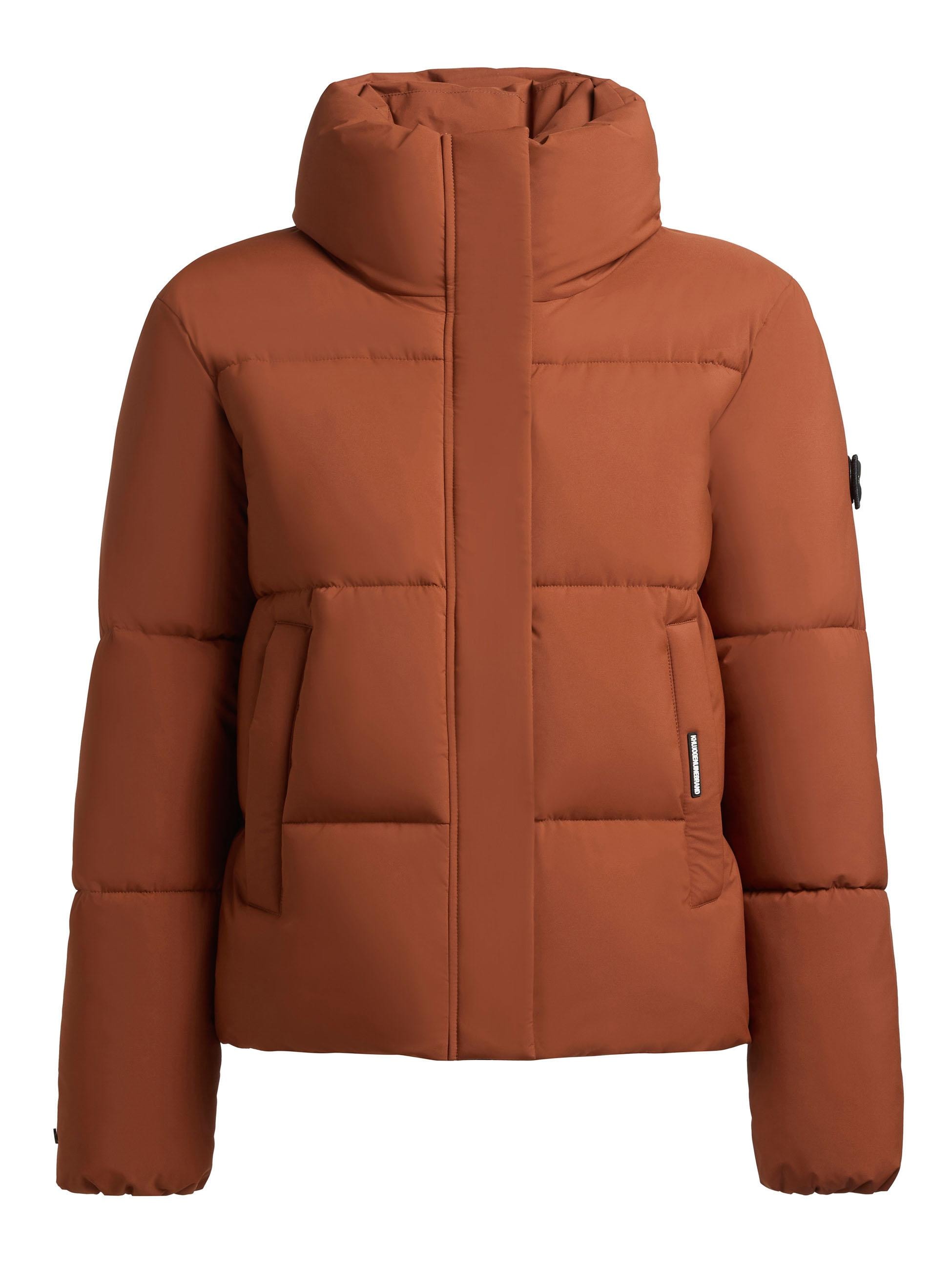 khujo Winterjacke »Rinja2 Matt« ohne Kapuze Warme Steppjacke mit hohem Kragen