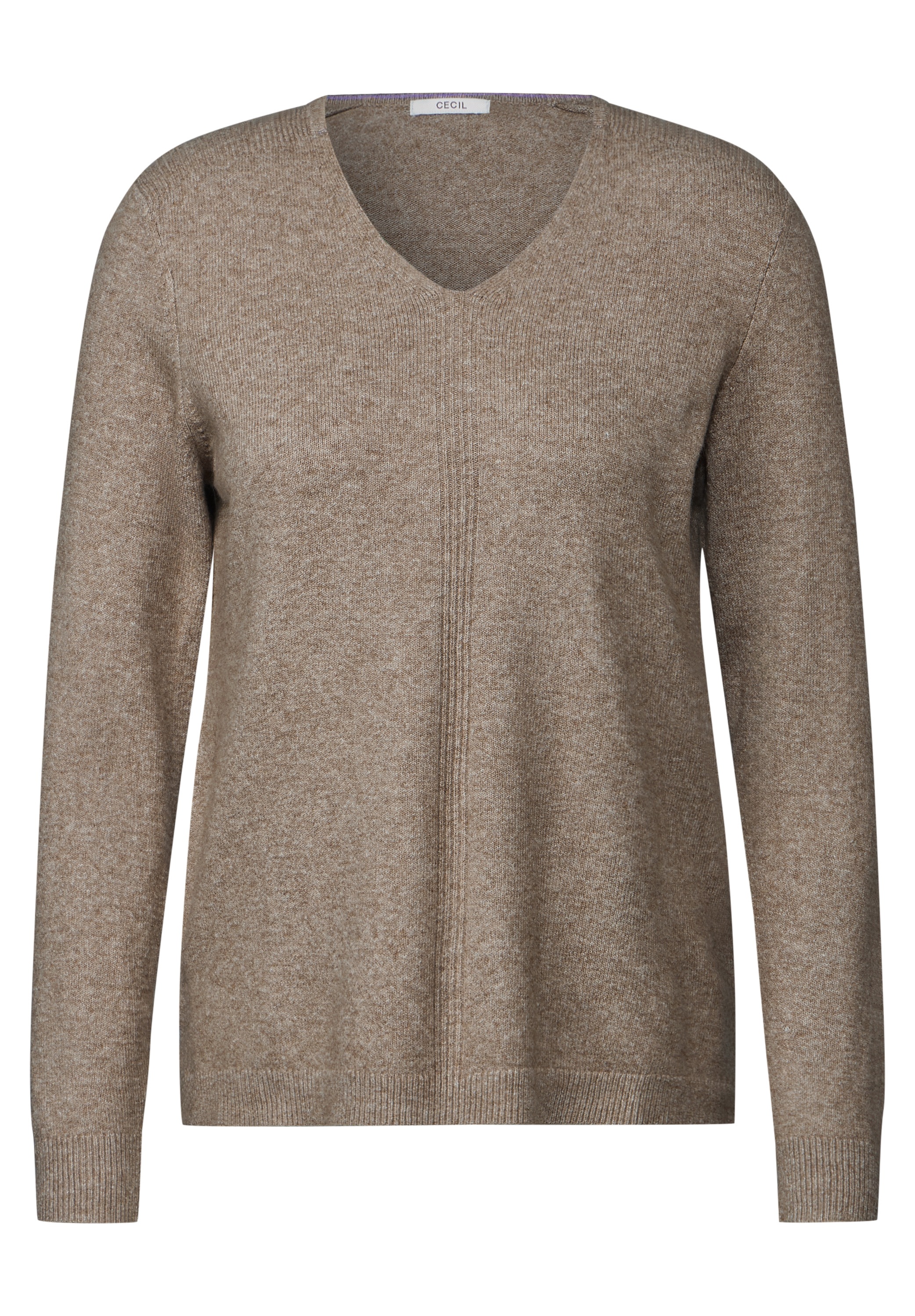 Cecil Strickpullover, mit Strick-Detail