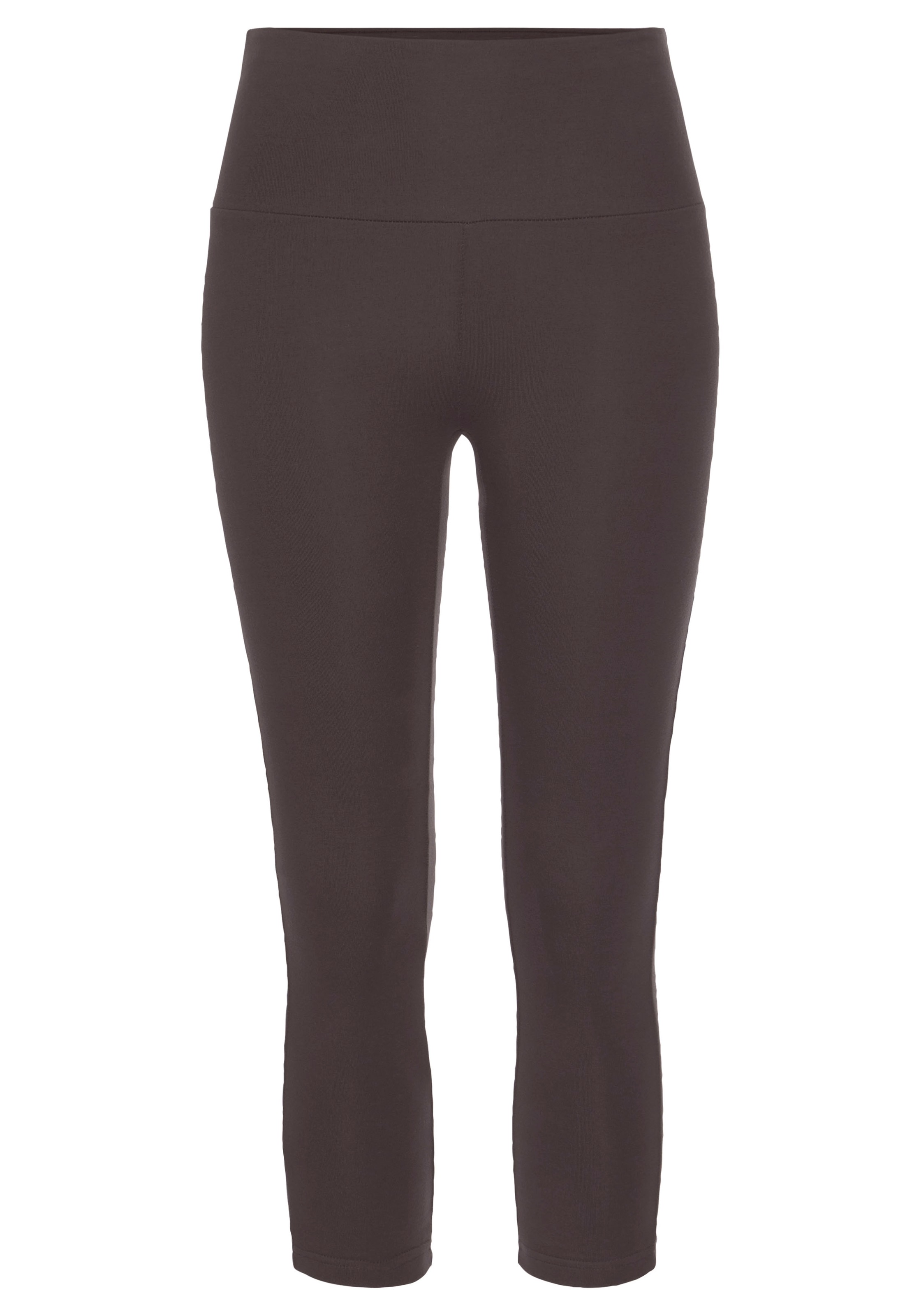 LASCANA Caprileggings, mit breitem weichem Bündchen, Loungewear günstig online kaufen