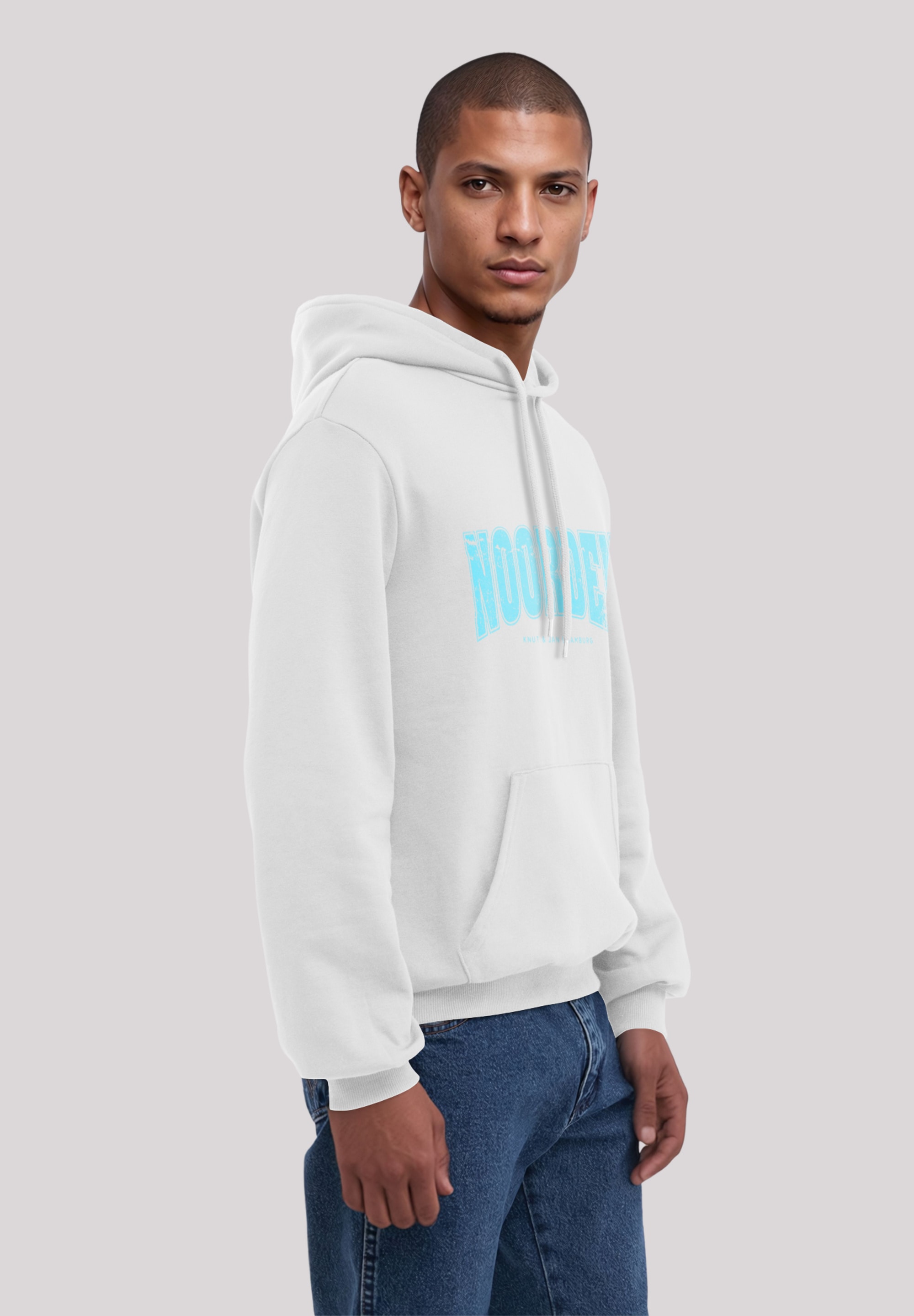 F4NT4STIC Kapuzenpullover »Knut & Jan Hamburg Noorden Collegiate«, Premium Qualität, Knut & Jan Hamburg