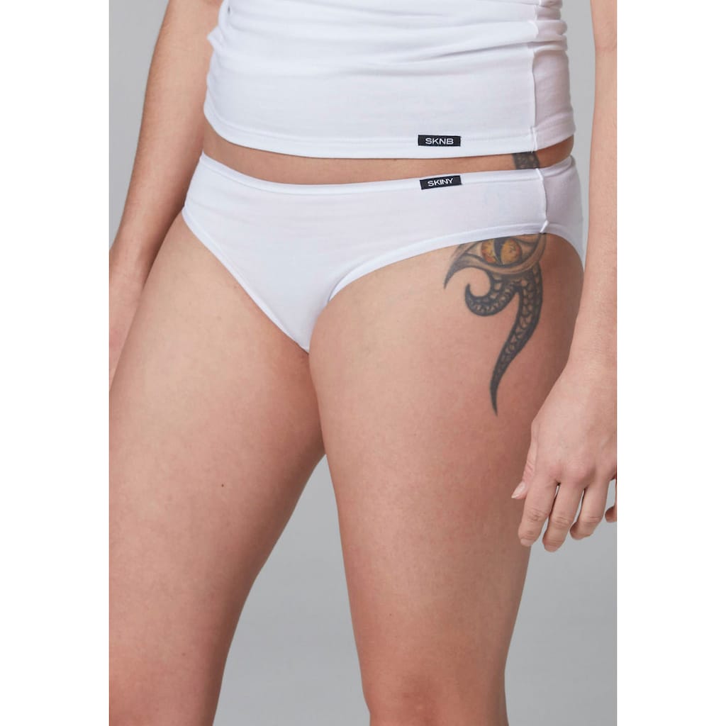 Skiny Rioslip »Advantage Cotton«, (Packung, 2 St.), Hüfthoher Slip im klassischen Schnitt