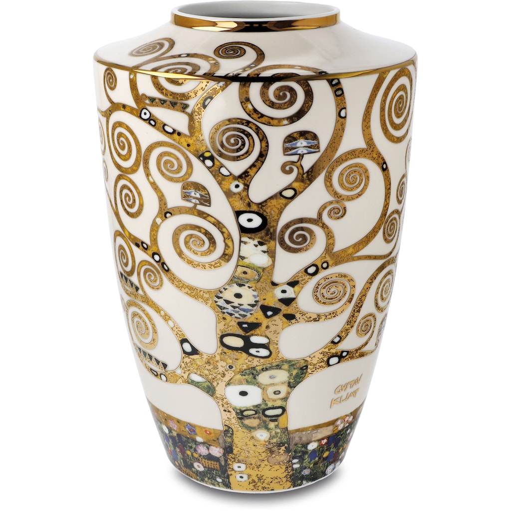 Goebel Tischvase »Vase Gustav Klimt - "Der Lebensbaum"«, (1 St.)