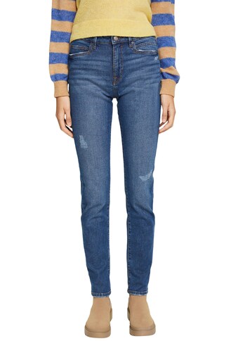 Esprit Slim-fit-Jeans, mit Destroyed-Effekten kaufen