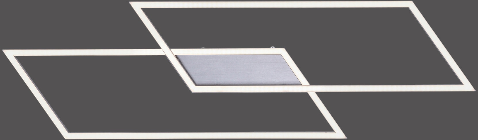 Paul Neuhaus LED Deckenleuchte »Inigo«, 2 flammig, Leuchtmittel LED-Board | LED fest integriert, Stufenlos dimmbar über vorhandenen Wandschalter