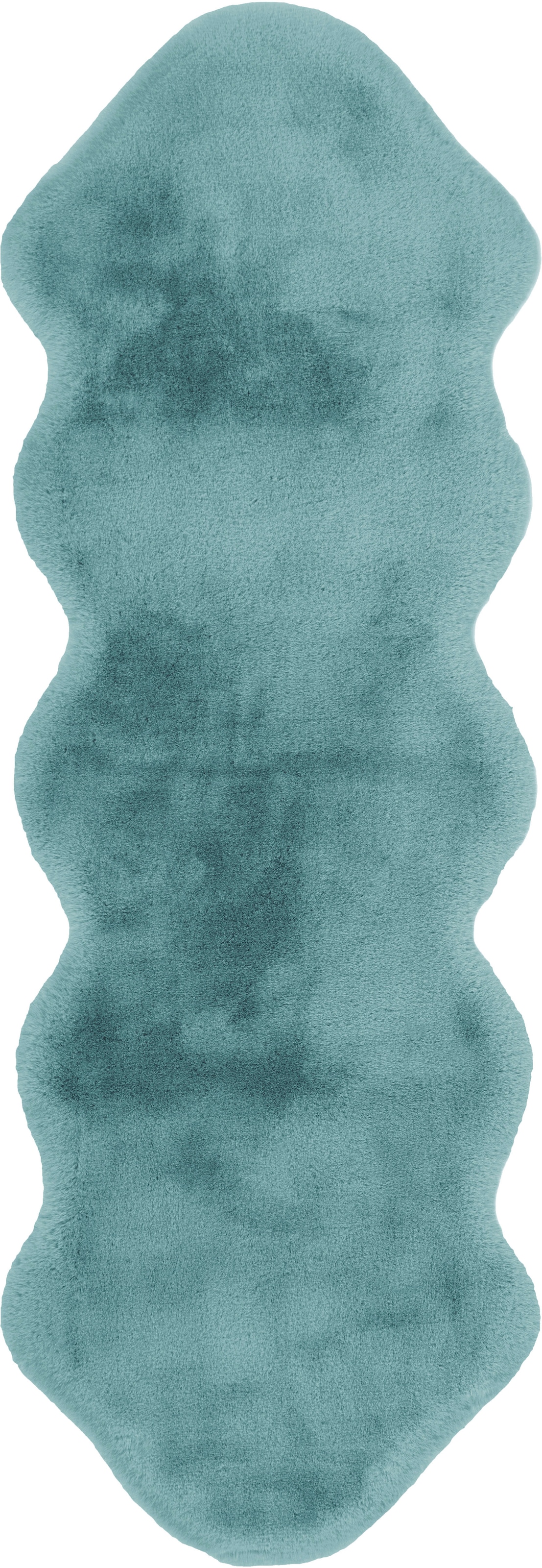 Arte Espina Fellteppich »Rabbit 300«, fellförmig, 35 mm Höhe, Kunstfell, Kaninchenfell-Haptik, supersoft, ideal als Bettvorleger