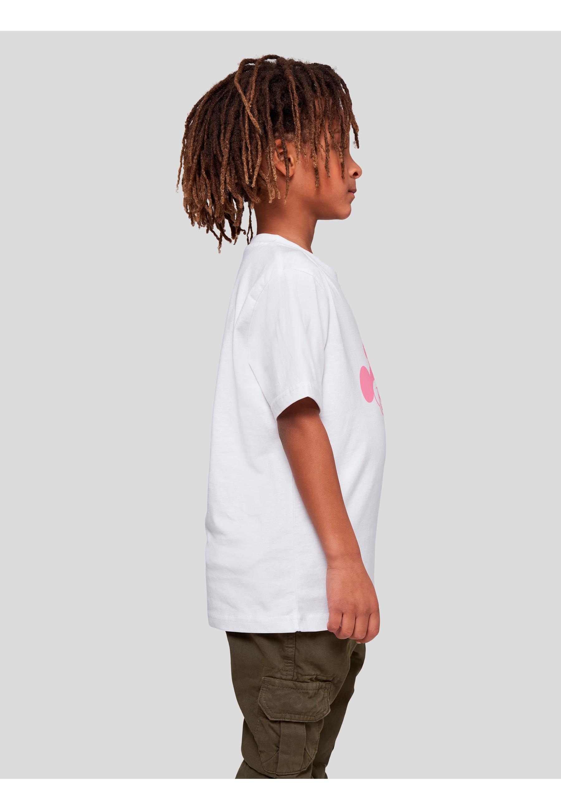 MisterTee T-Shirt »MisterTee Damen Kids Minnie Mouse XOXO Tee«, (1 tlg.)