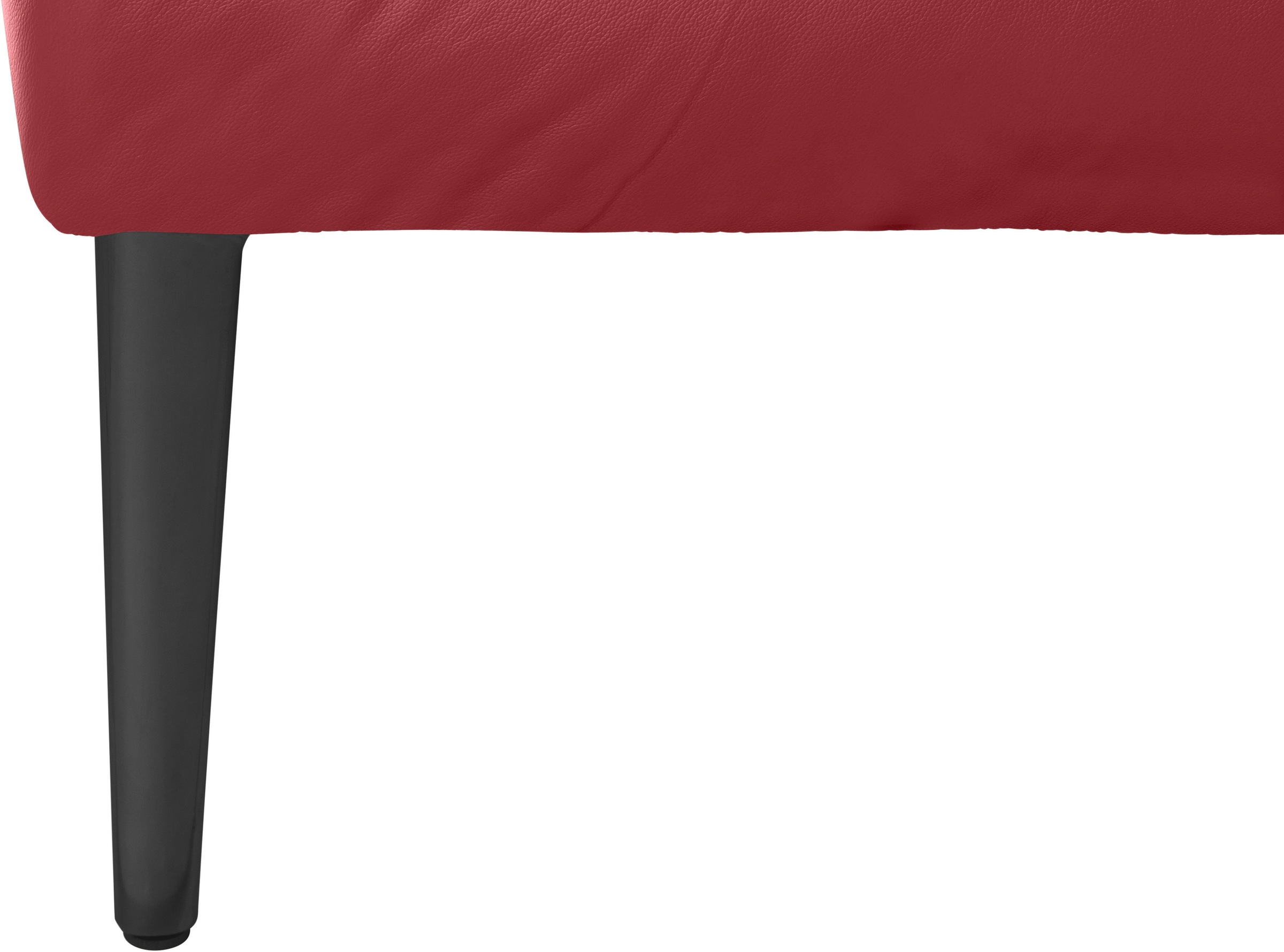 W.SCHILLIG Ecksofa »enjoy&MORE, Designsofa, bequem, zeitlos und elegant, L-Form«, Sitztiefenverstellung, Füße schwarz pulverbeschichtet, Breite 340 cm
