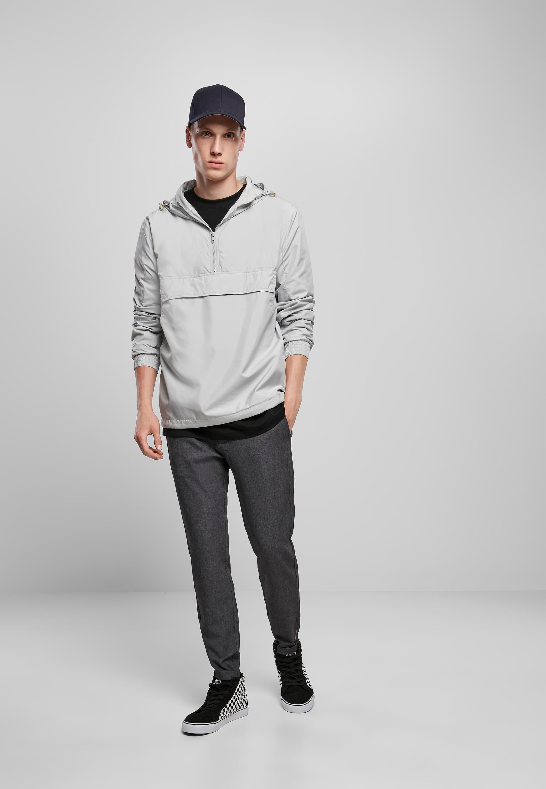 URBAN CLASSICS Anorak »Urban Classics Herren Basic Pull Over Jacket«, (1 St.), mit Kapuze