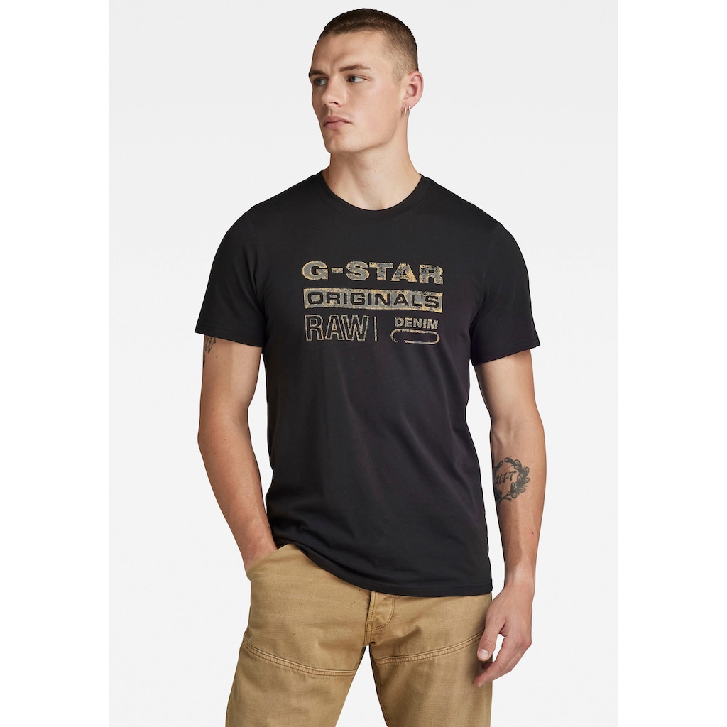 G-Star RAW T-Shirt »Distressed originals«