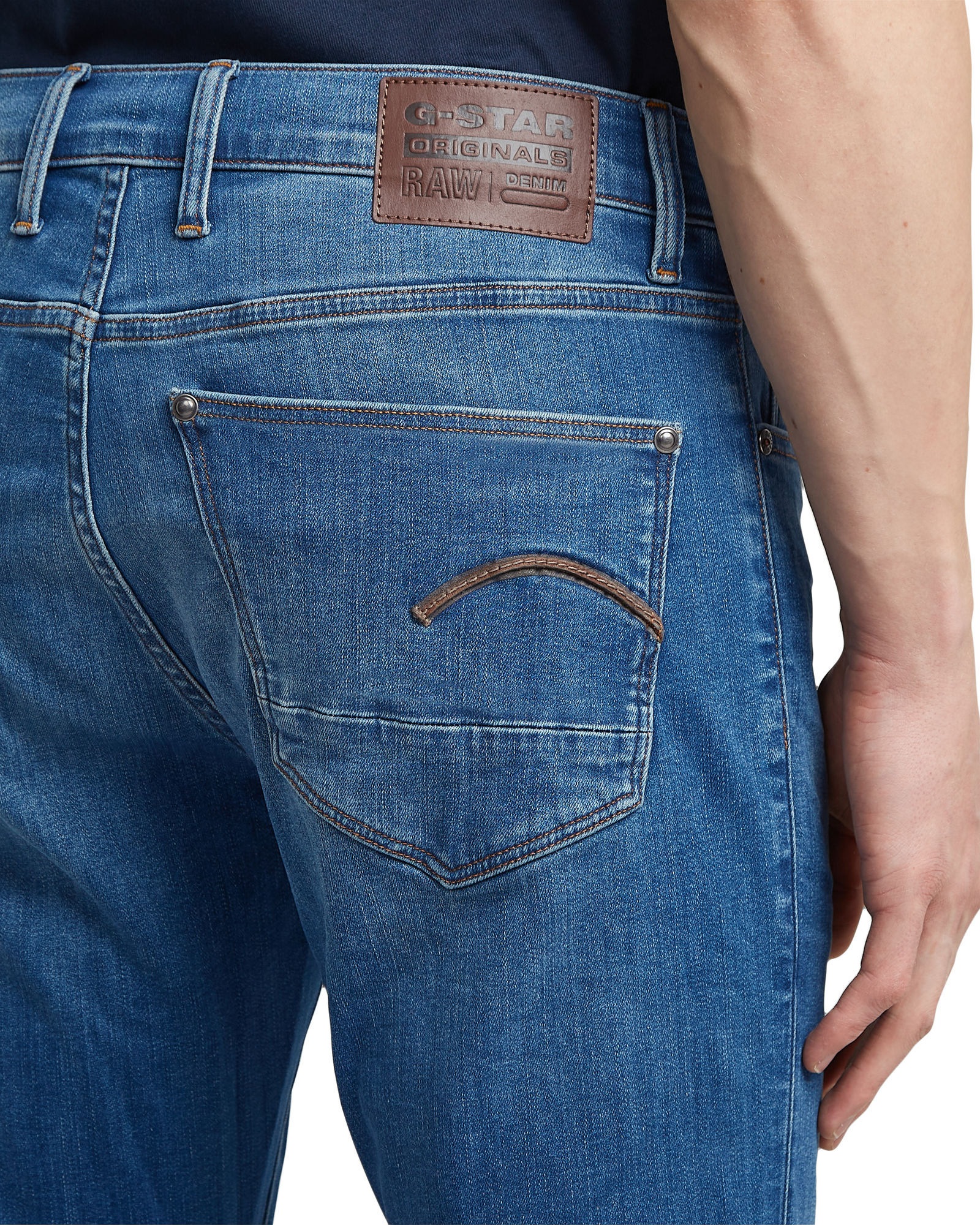 G-star Jean Revend Skinny Medium Indigo Aged 29 Homme 3