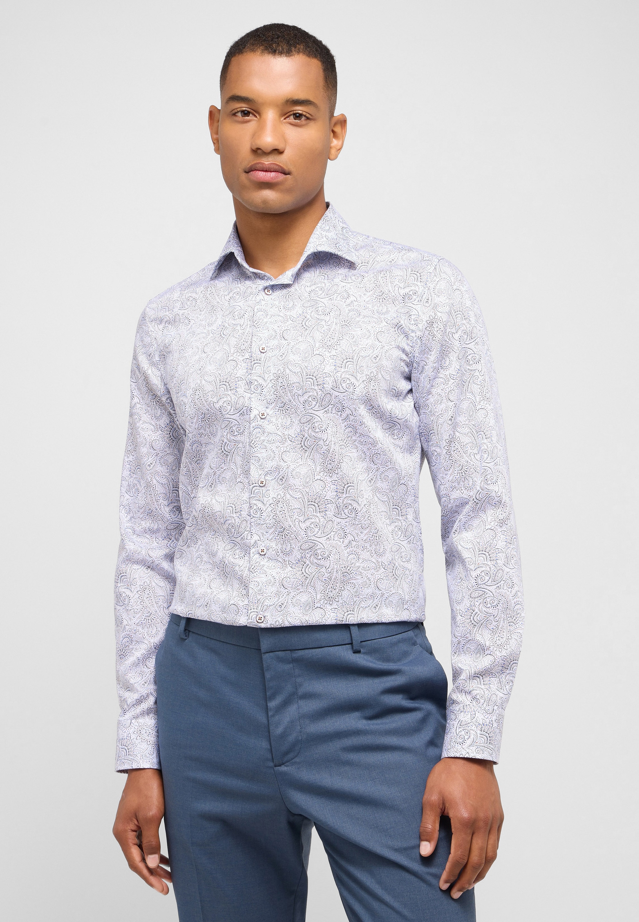Eterna Langarmhemd "SLIM FIT" günstig online kaufen