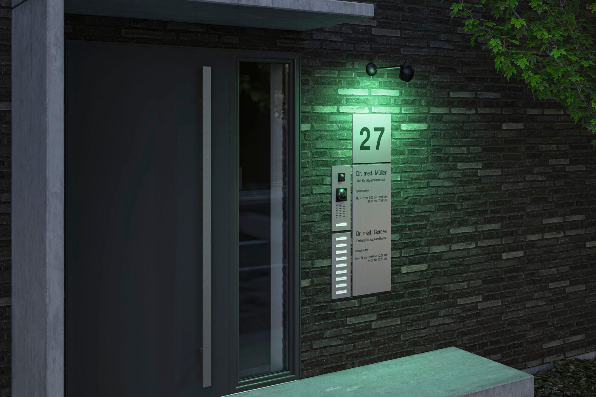 Paulmann LED Gartenleuchte »Outdoor 230V Wall Kikolo RGBW ZigBee«, 1 flammig-flammig, ZigBee RGBW