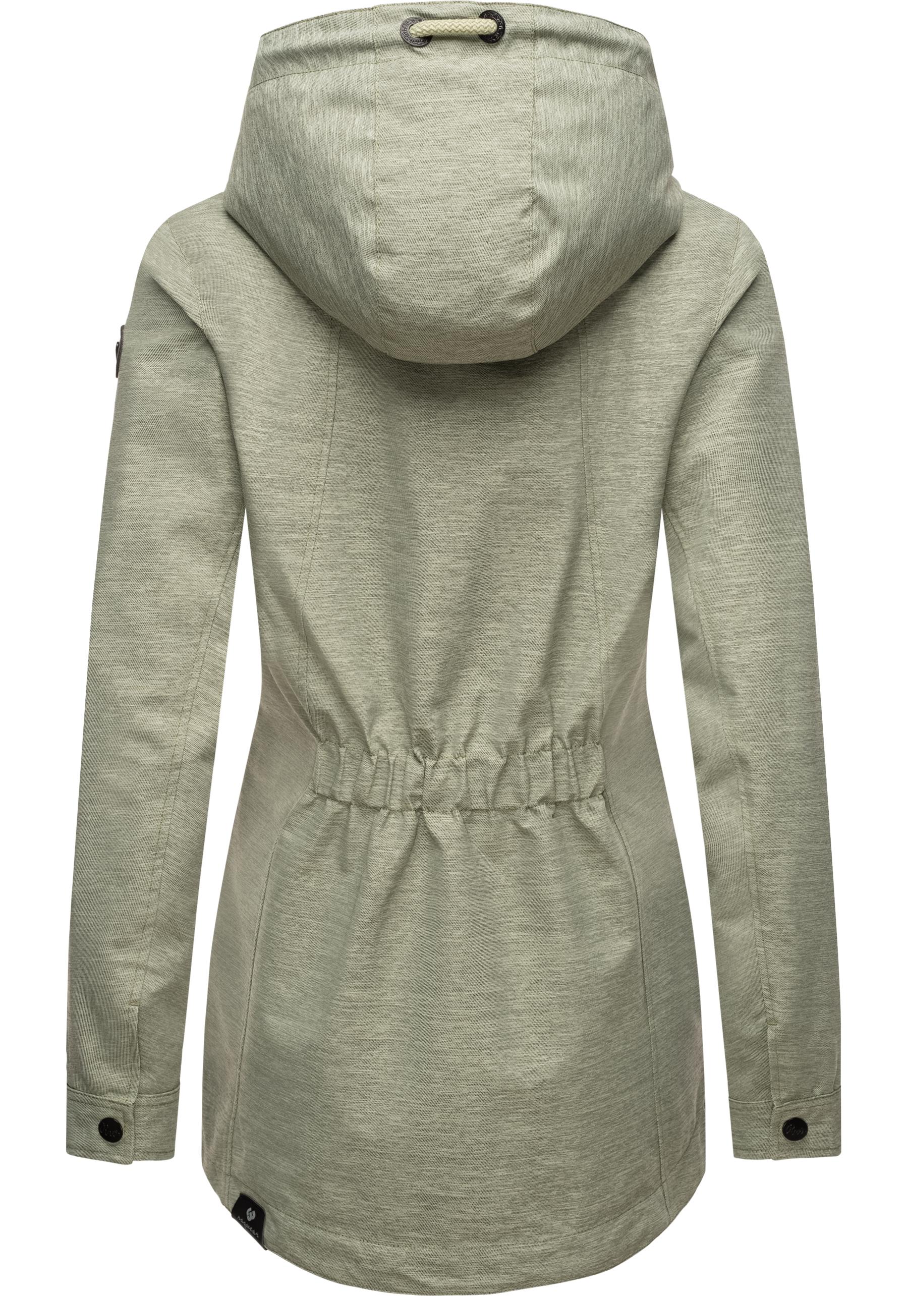 Thumbnail - Ragwear Outdoorjacke "Zuzka", mit Kapuze, stylische Übergangsjacke mit großer Kapuze