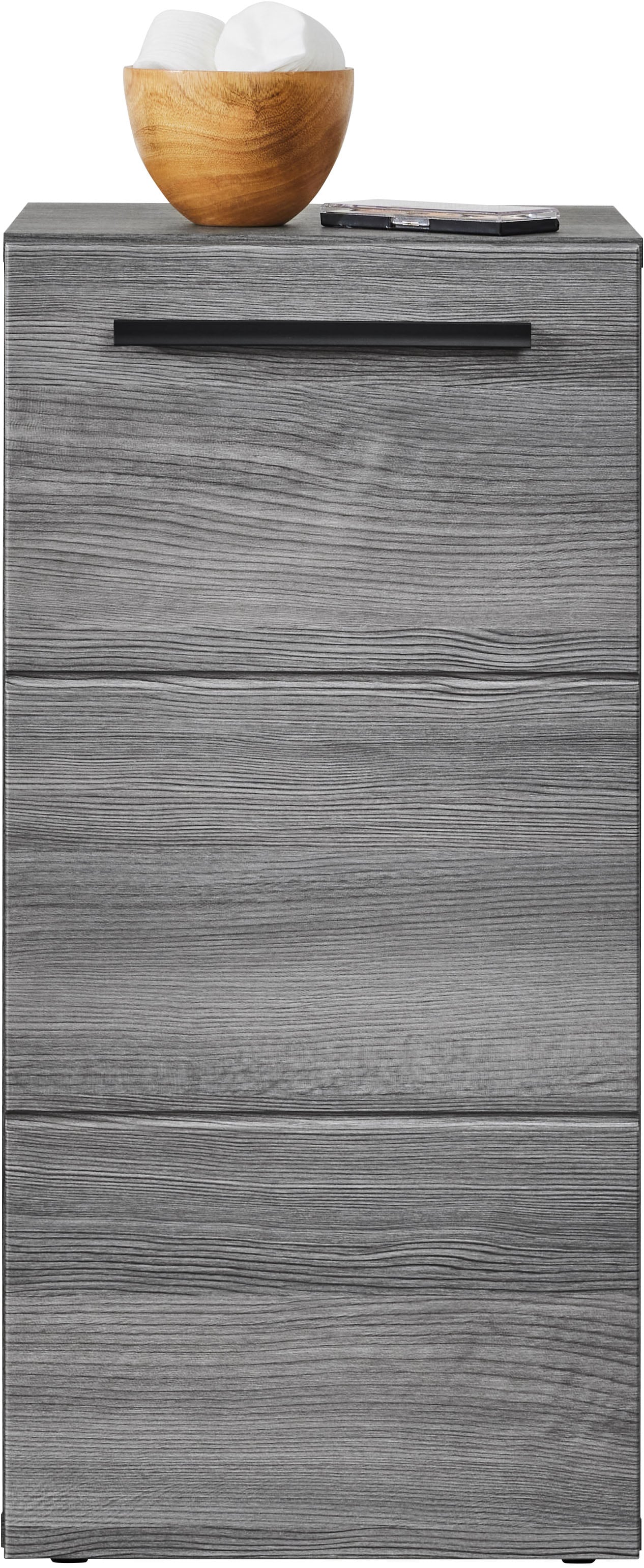 BASIC by Balculina Midischrank »Silver, Badezimmerschrank BxHxT 34x72x30«, (1 St.), Breite 34cm, Tür L/R monierbar, FSC-Mix 70%