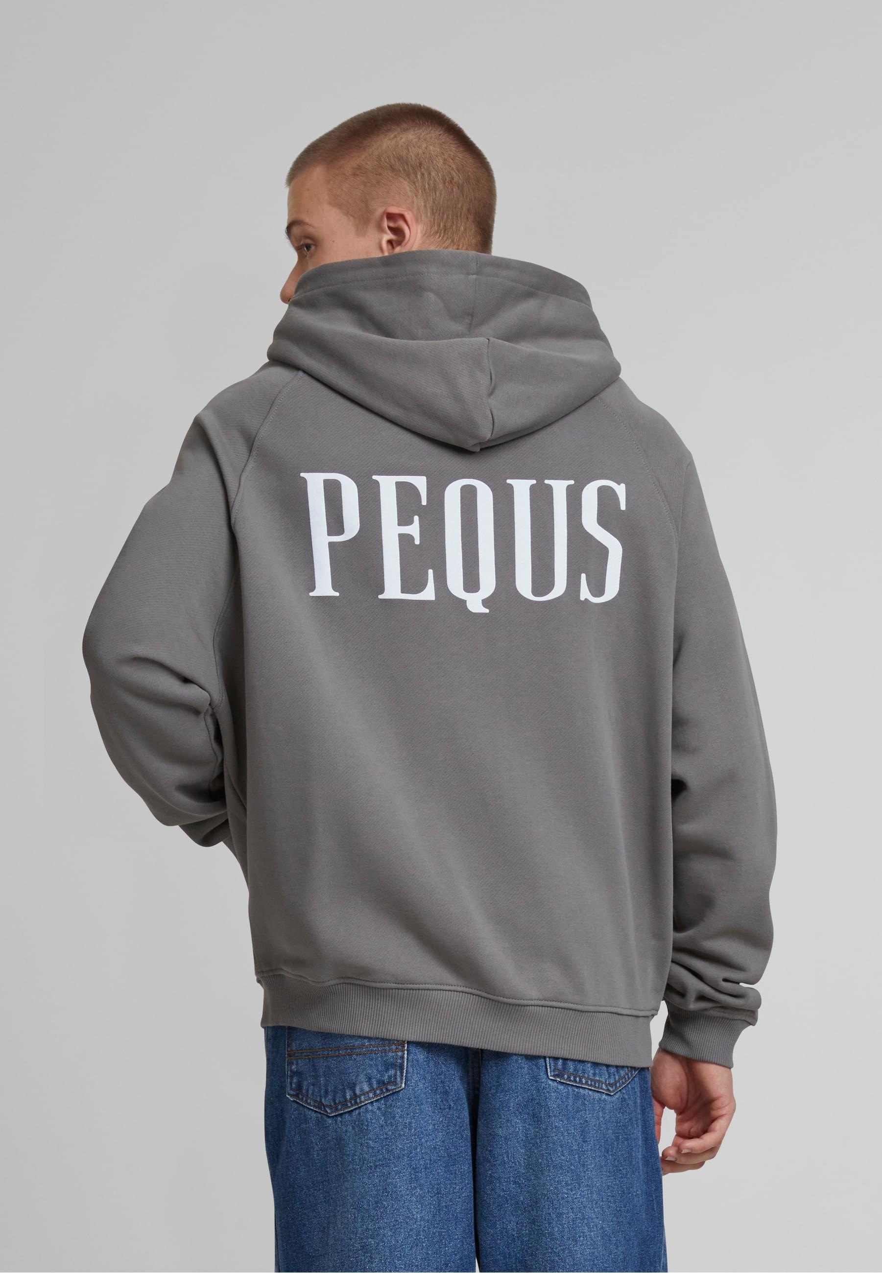 PEQUS Sweatjacke »PEQUS PEQUS Back Logo Zip Hoodie«