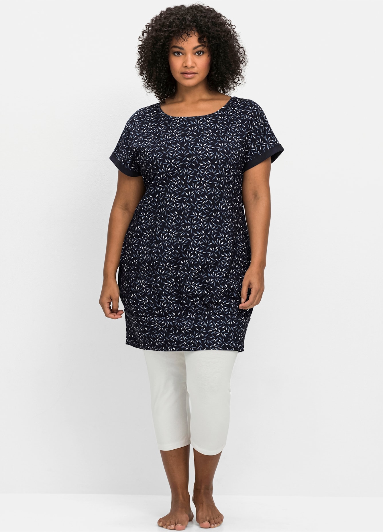 Sheego Shirtkleid "Shirtkleid" günstig online kaufen