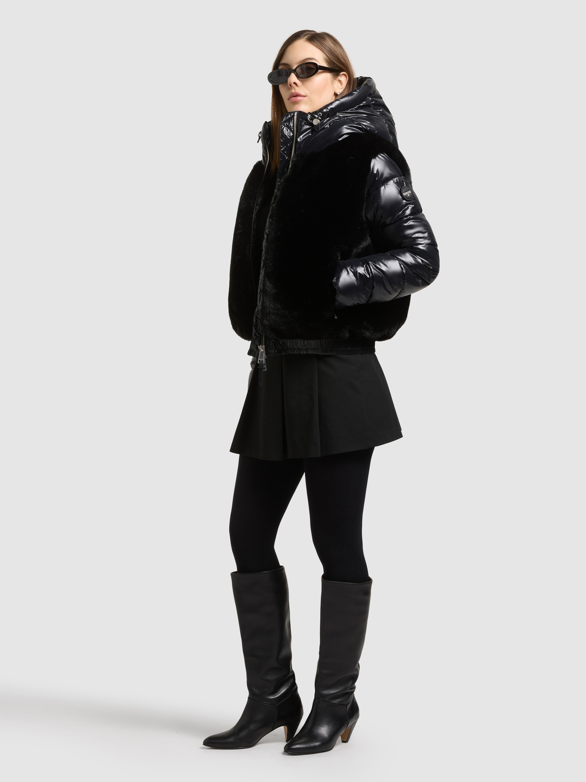 khujo Blouson »ONIKA« mit Kapuze