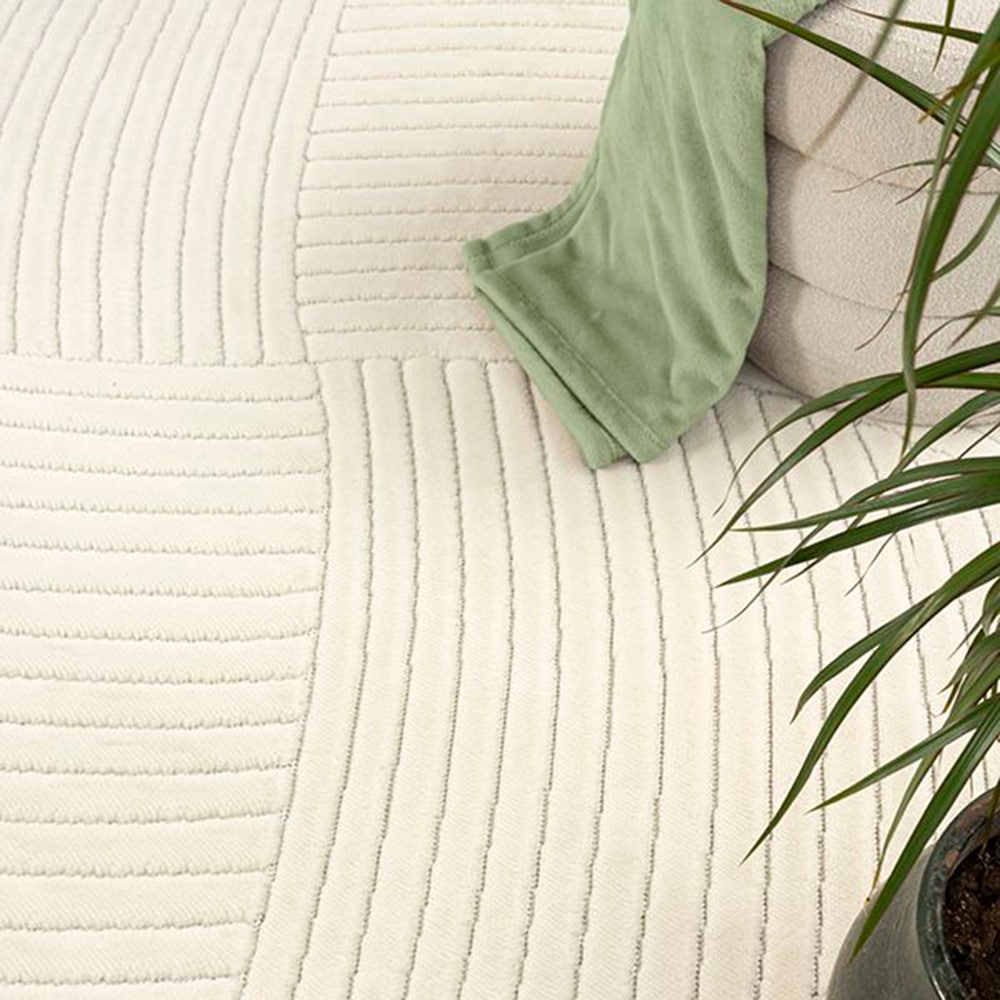 the carpet Teppich »Parma«, rechteckig, 10 mm Höhe, moderne Wohnzimmer Teppich Outdoor geeignet dichter Flor