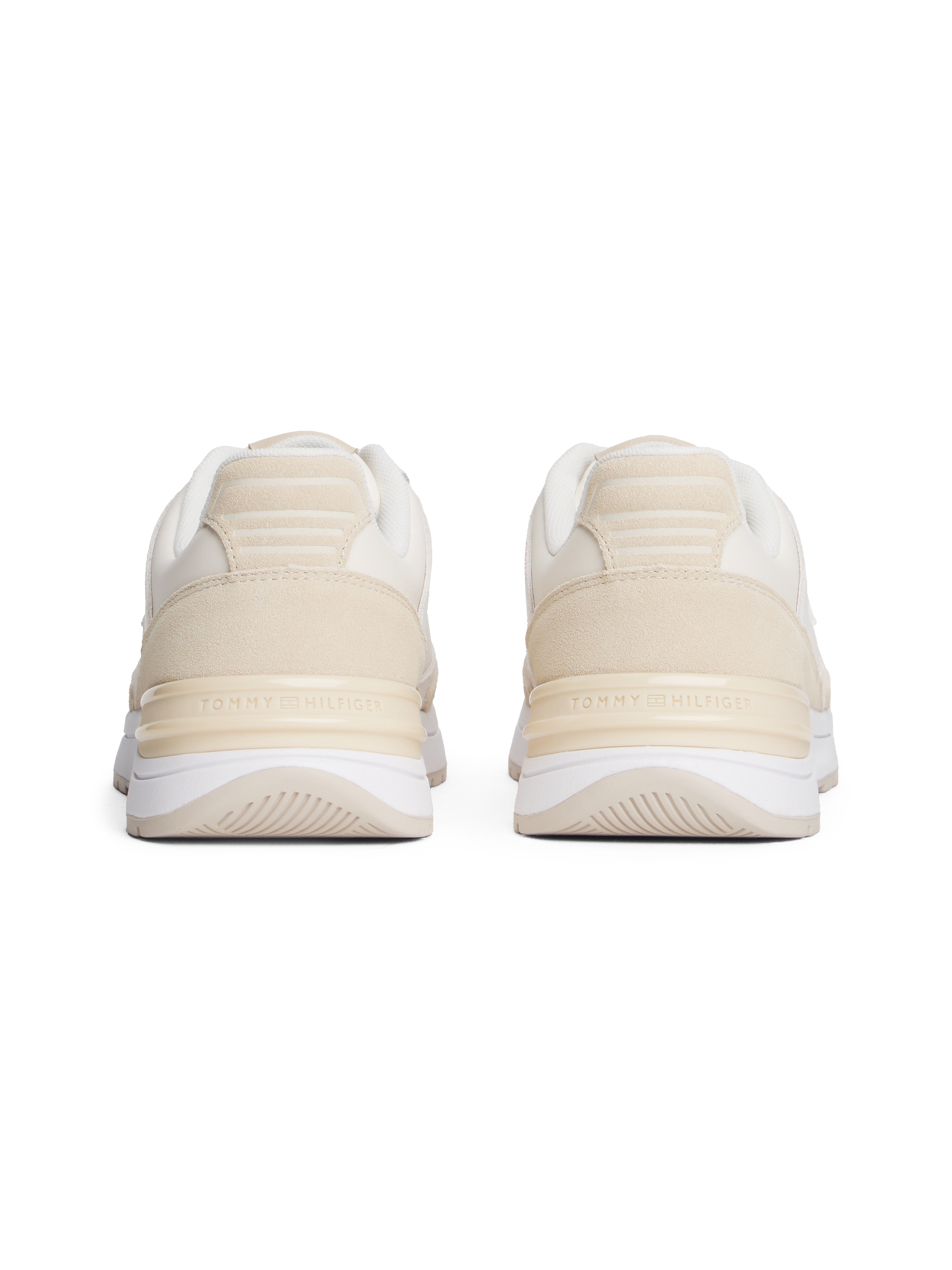 Tommy Hilfiger Keilsneaker »CASUAL FASHION RUNNER LTR«, Freizeitschuh, Halbschuh, Schnürschuh mit TH-Hardcover-Logo