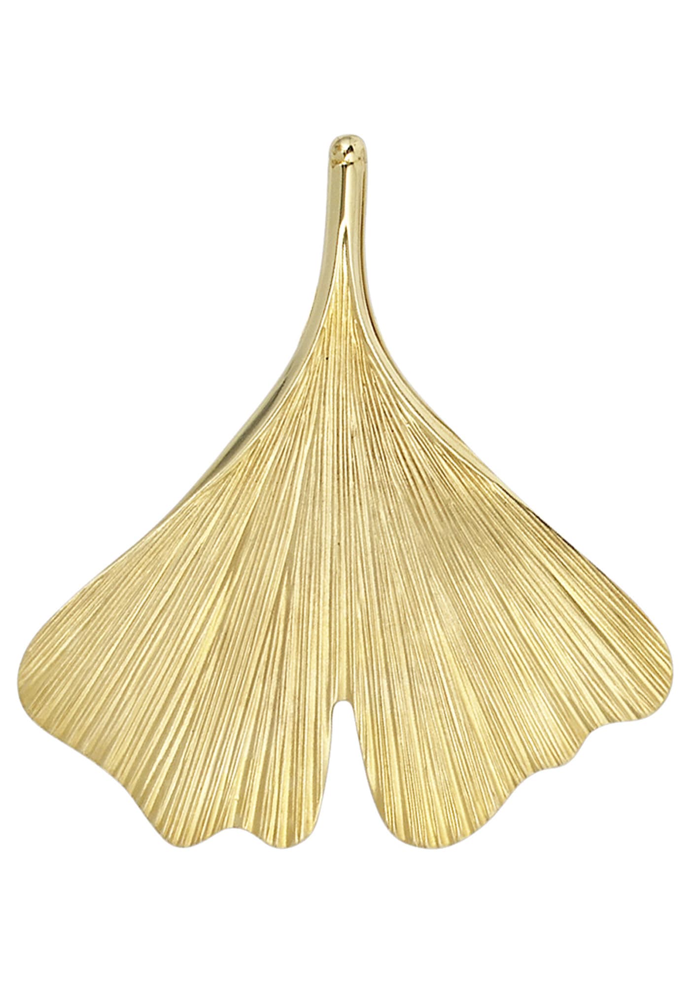 JOBO Kettenanhänger »Anhänger Ginko« 375 Gold