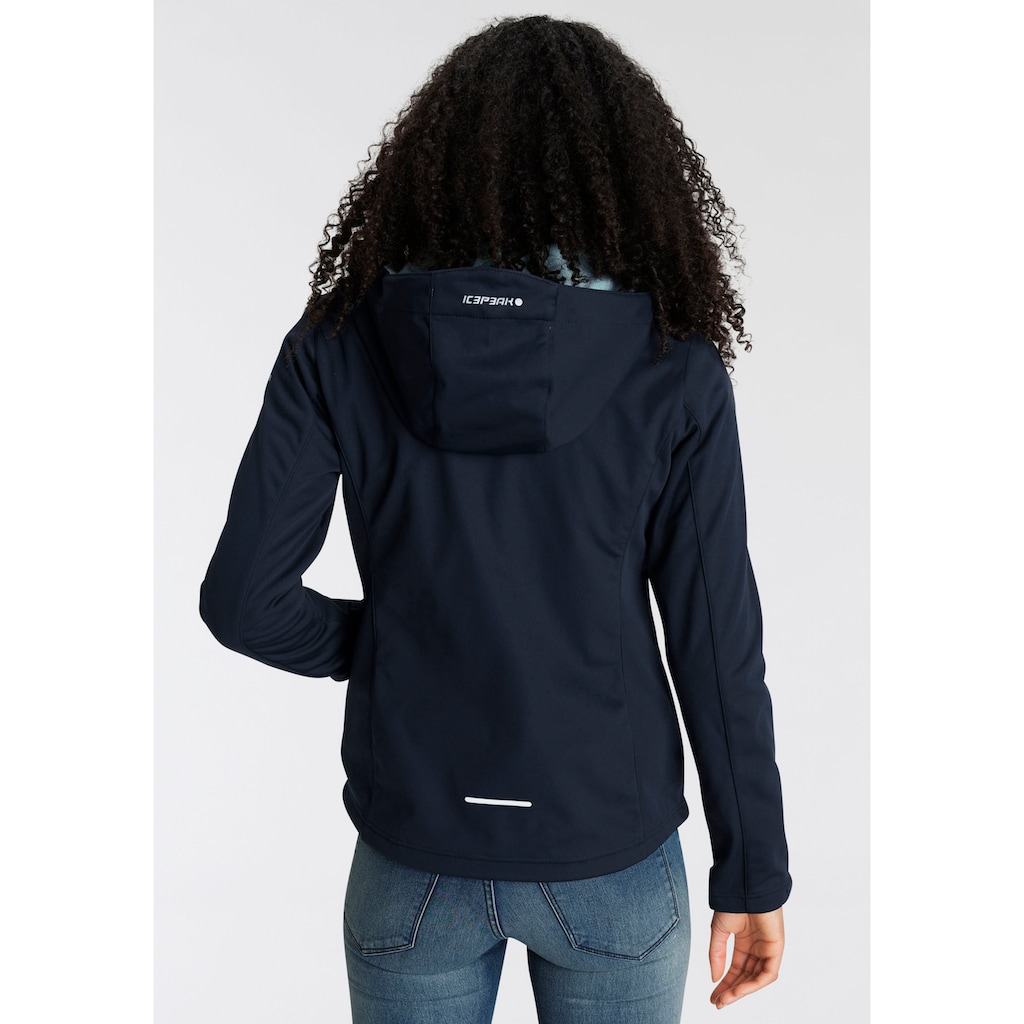 Icepeak Softshelljacke »D SOFTSHELLJACKE BOISE«, mit Kapuze