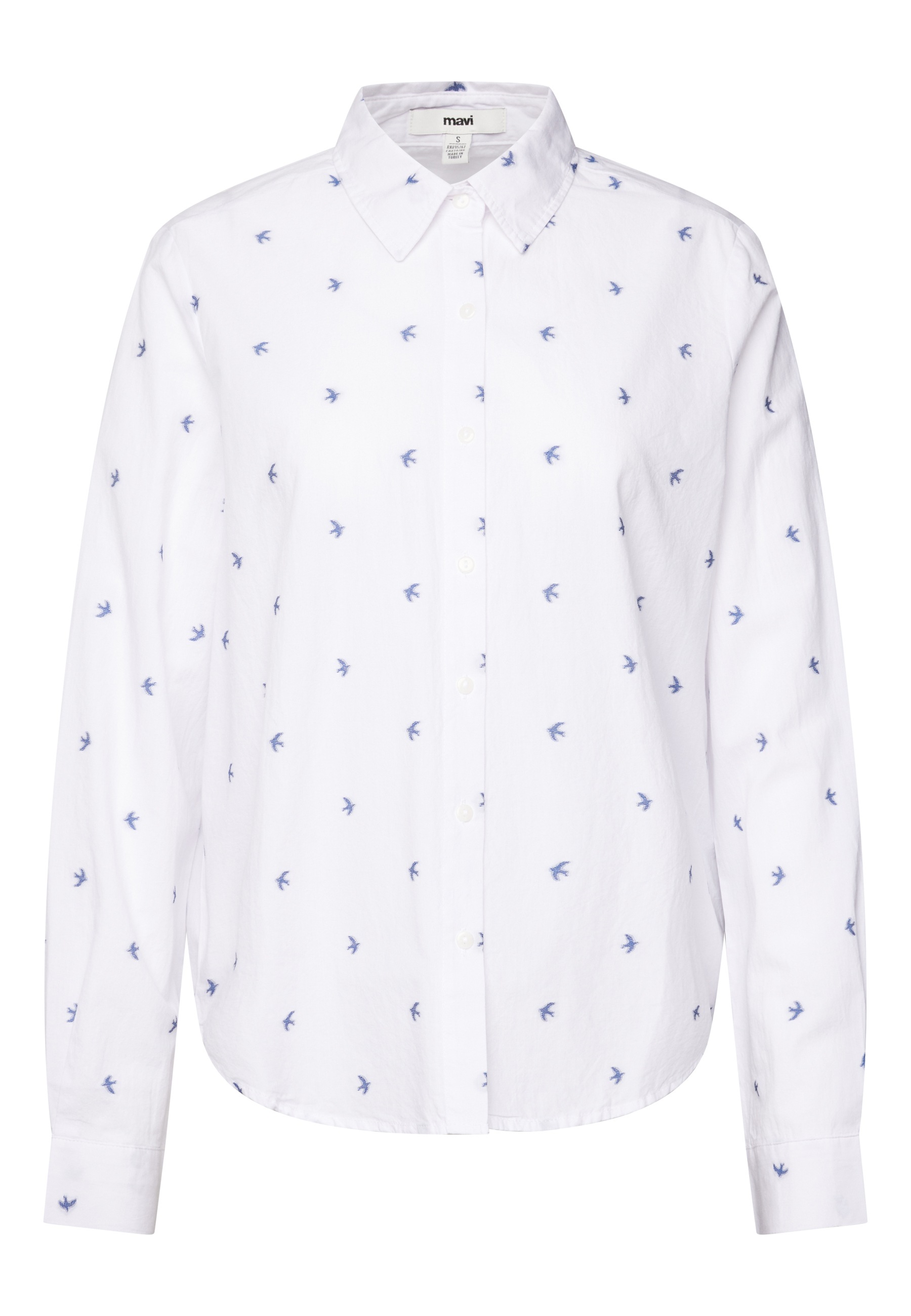 Mavi Hemdbluse »LONG SLEEVE SHIRT«, Bluse mit Muster