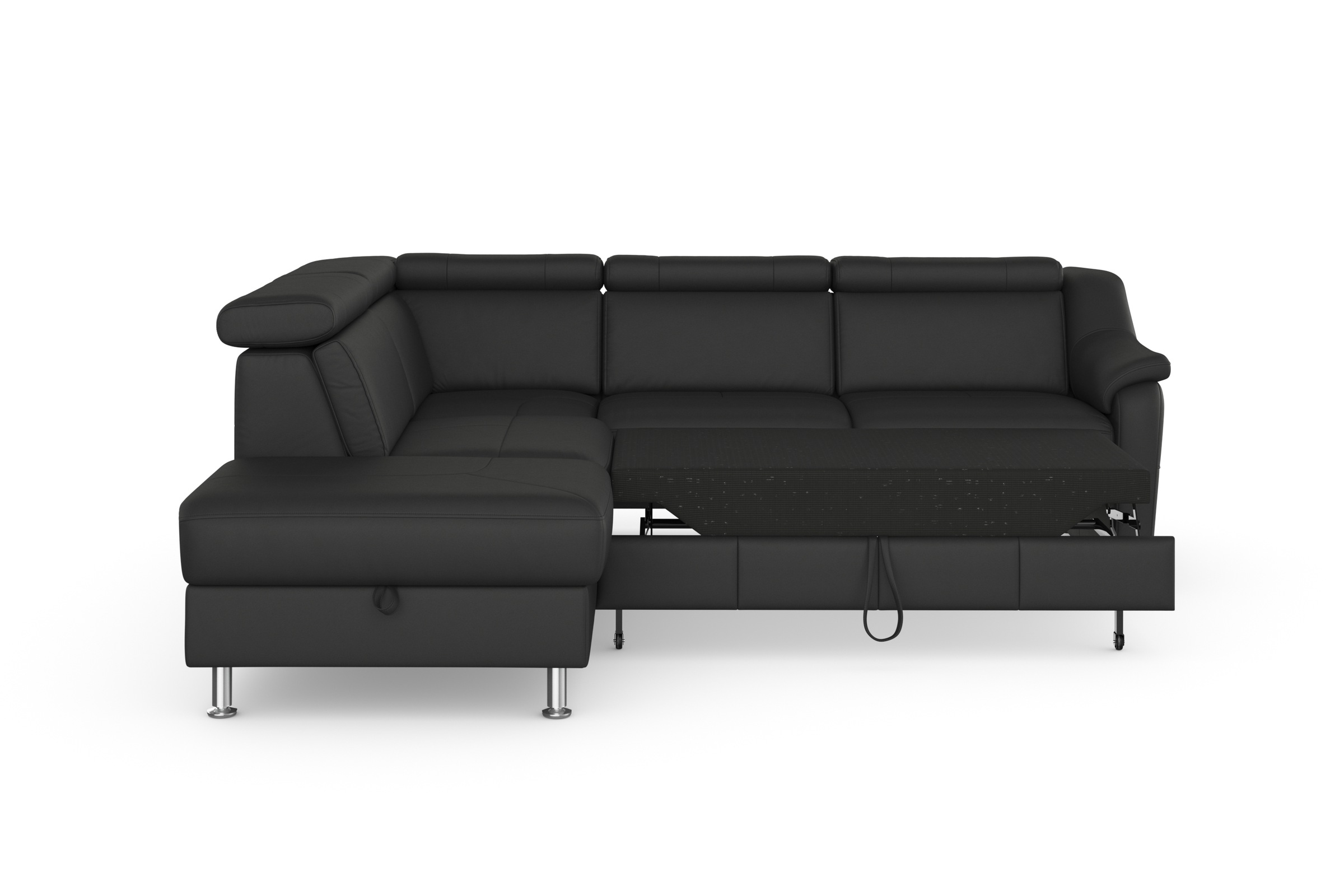 sit&more Ecksofa »Freetown L-Form«, inklusive Kopfteilverstellung und komfortablem Federkern