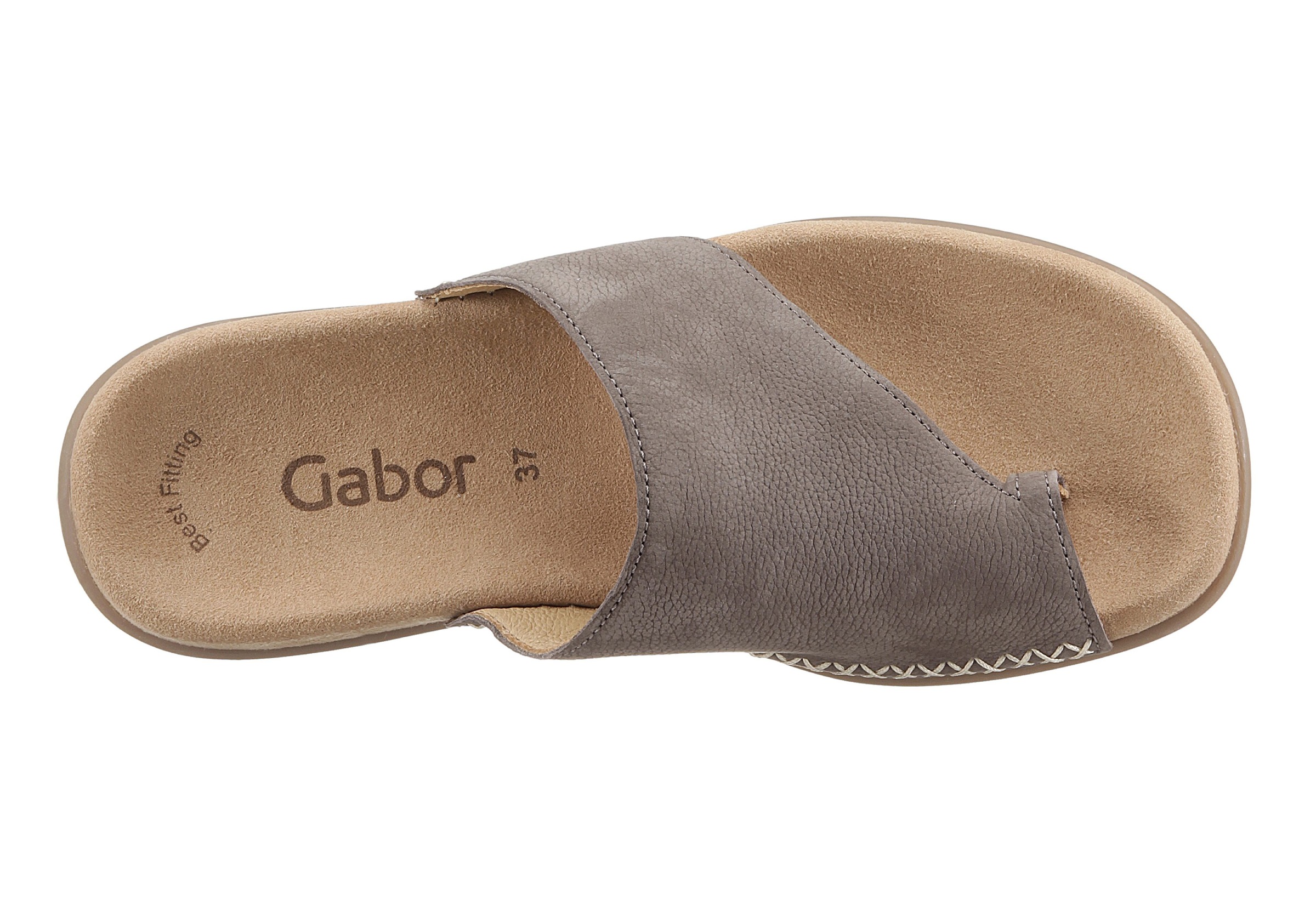 Gabor Dianette Wedge Sandals Taupe 45 5