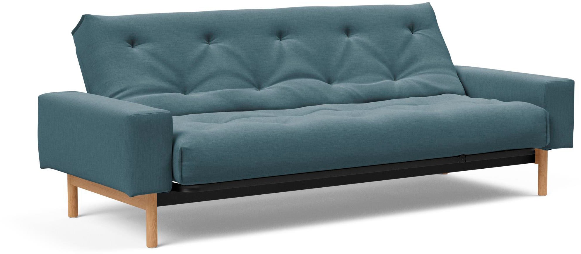 INNOVATION LIVING ™ Schlafsofa »MIMER hochwertige Schlaffunktion, aktuelles Design und extra Komfort,«, Taschenfederkernmatratze, Breite Liegefläche 140 cm