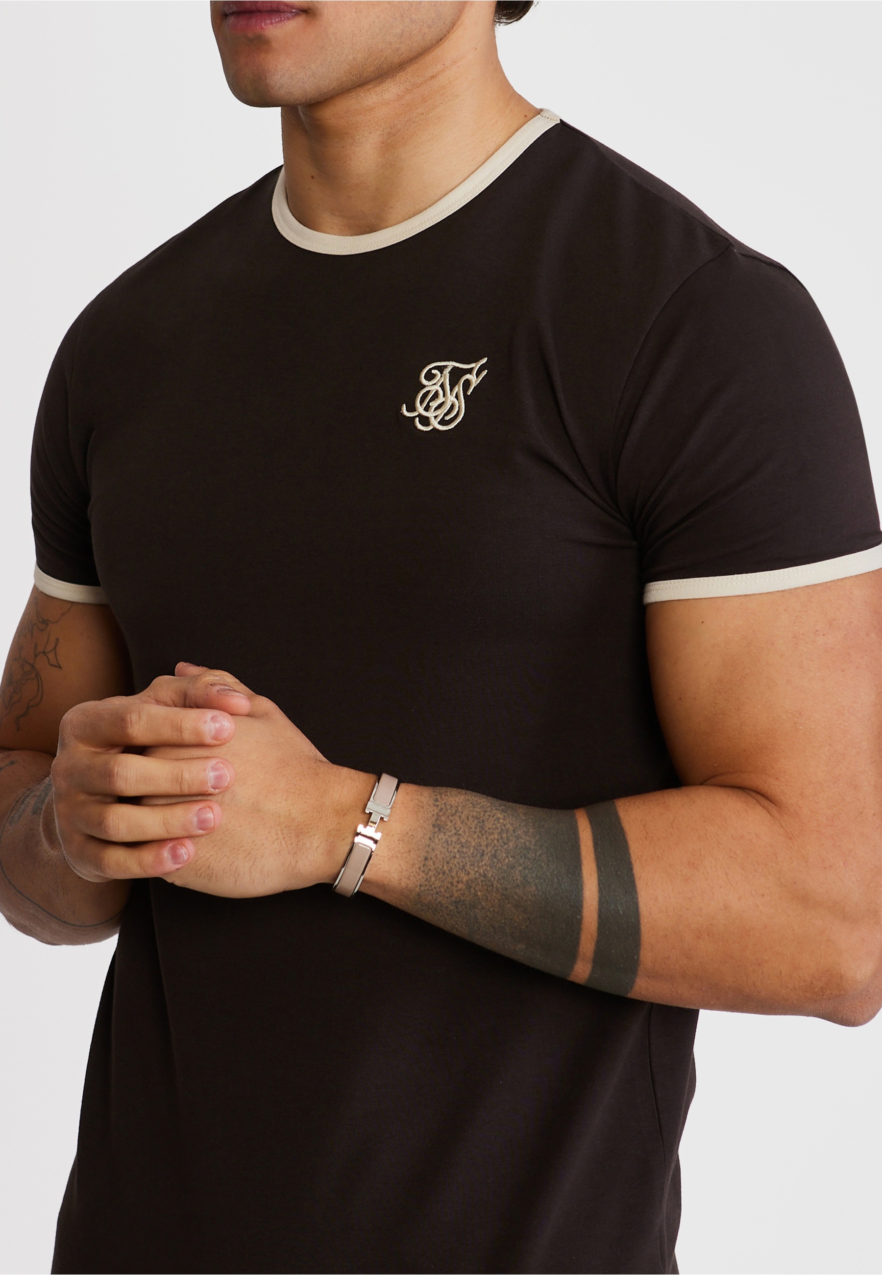 Siksilk T-Shirt »SikSilk Ringer T-Shirt« 1