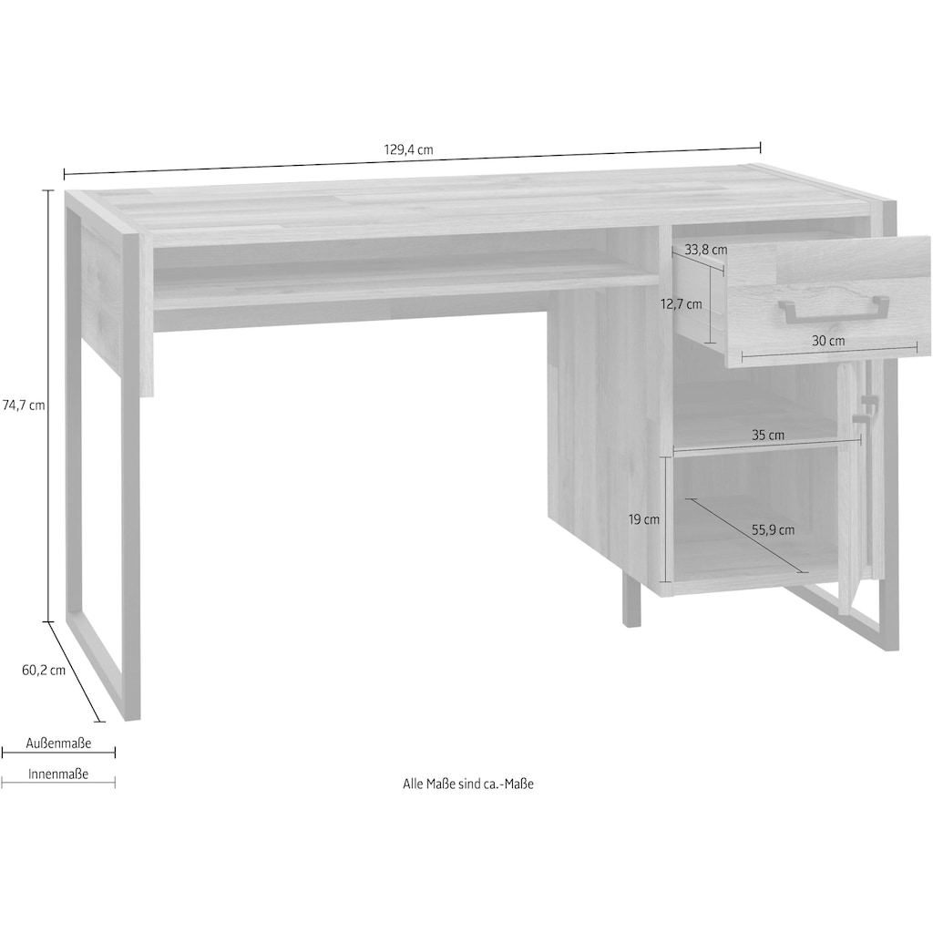 FORTE Schreibtisch »HUD«