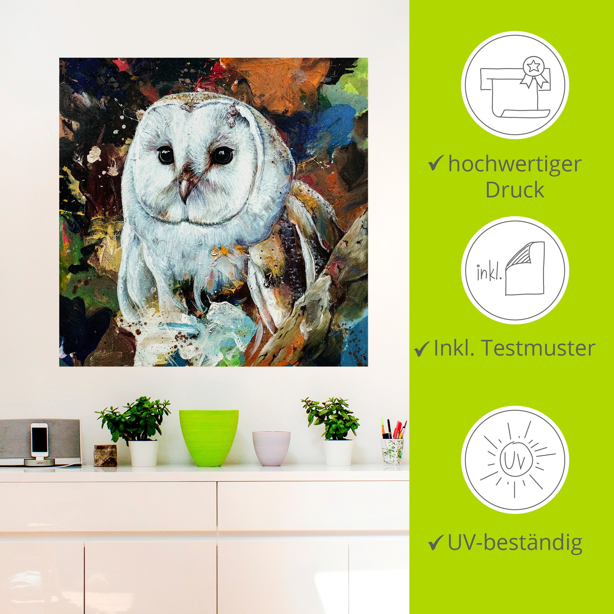 Artland Wandbild »Seraphina« 1 Stk. tlg. als Alubild, Leinwandbild, Poster, Wandaufkleber in verschied. Größen