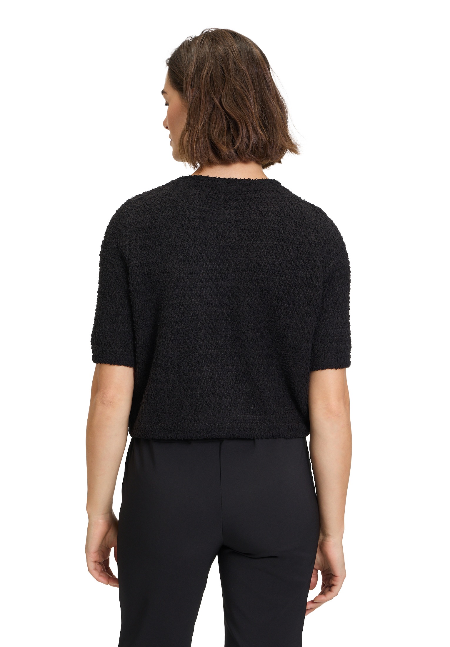 Vera Mont Strickjacke »Vera Mont Strick-Cardigan mit Rundhalsausschnitt«, Struktur