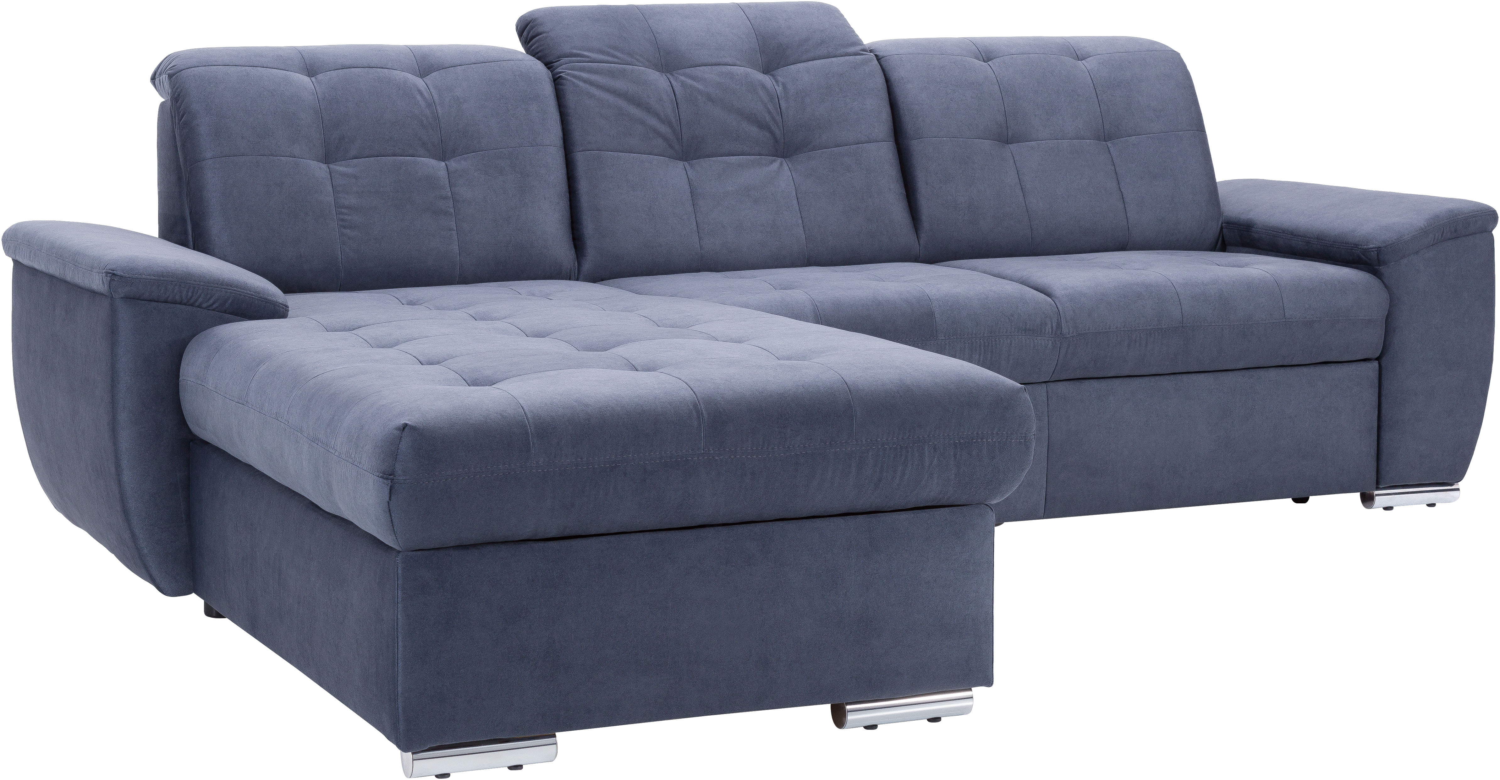 exxpo - sofa fashion Ecksofa "Derby Inkl. Kopfteilverstellung, wahlw. Bett günstig online kaufen