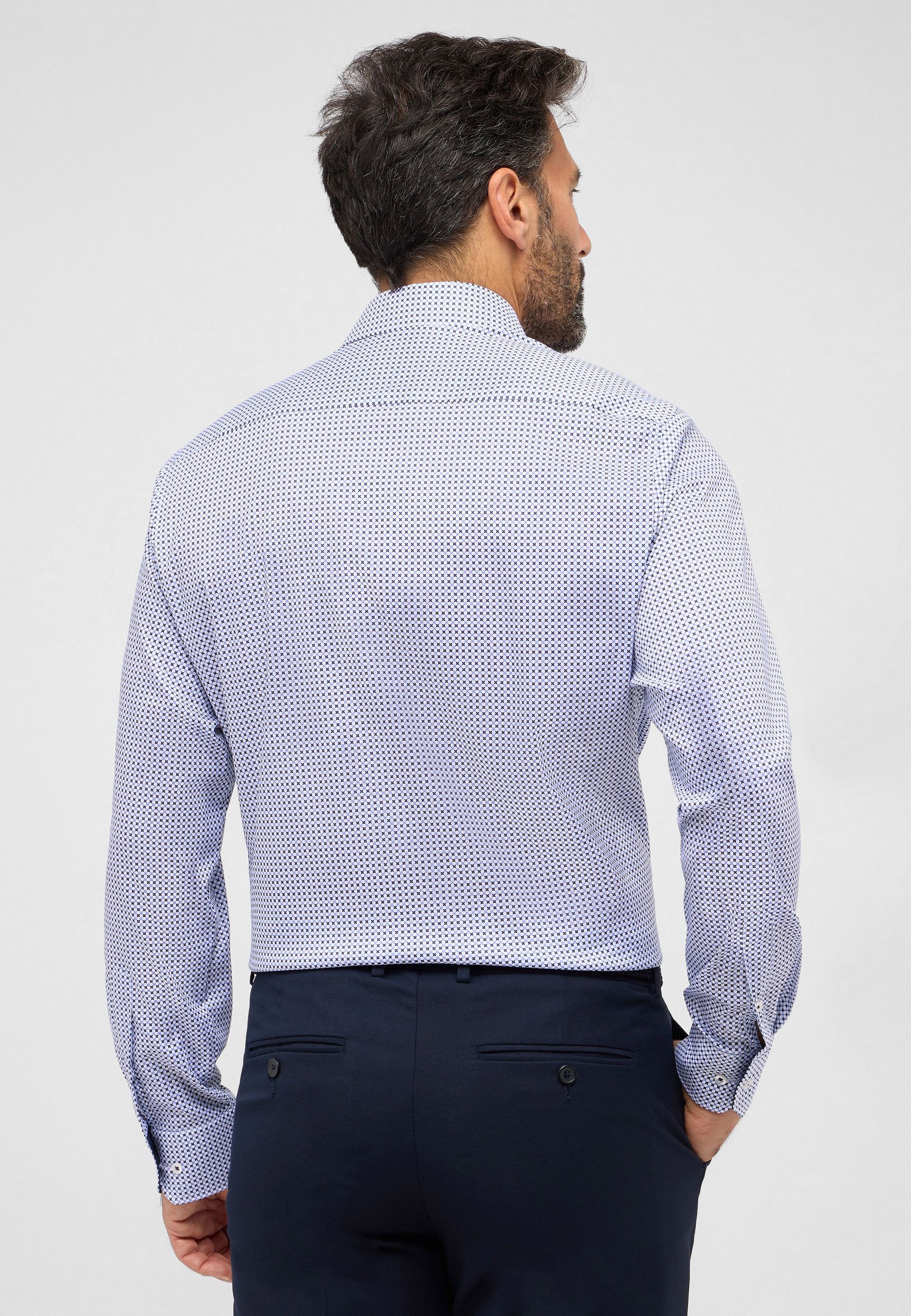 Eterna Langarmhemd "MODERN FIT", EASY IRON (bügelleicht) günstig online kaufen