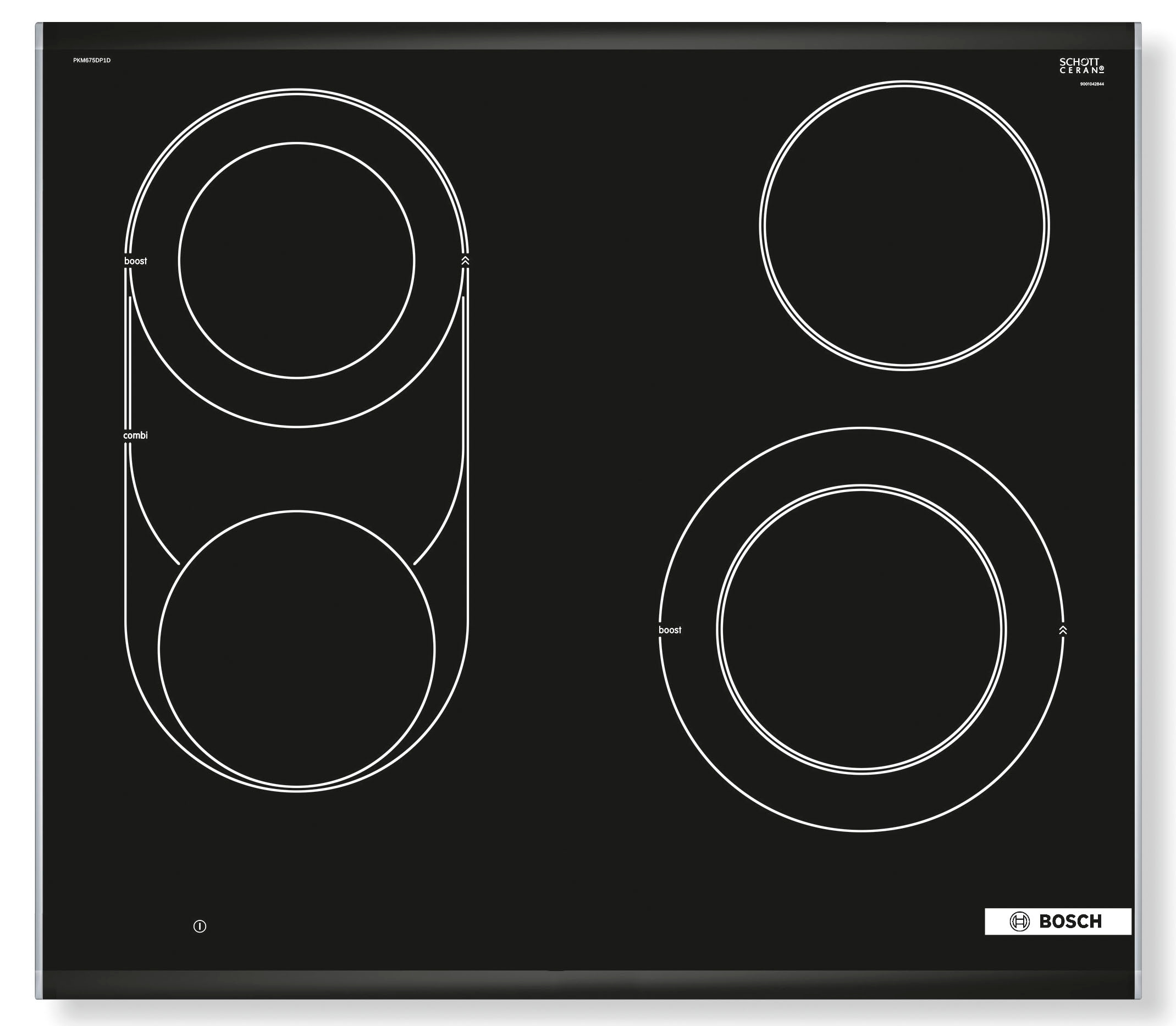 BOSCH Elektro-Kochfeld "PKM675DP1D" DirectSelect Premium für einfachen & in günstig online kaufen