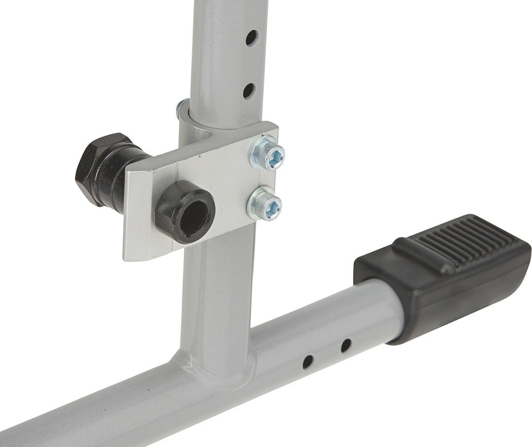 Bischoff & Bischoff Transportrollstuhl »S-Eco 300, variable Sitzbreiten« abschwenkbare Beinstützen, Ankipphilfe