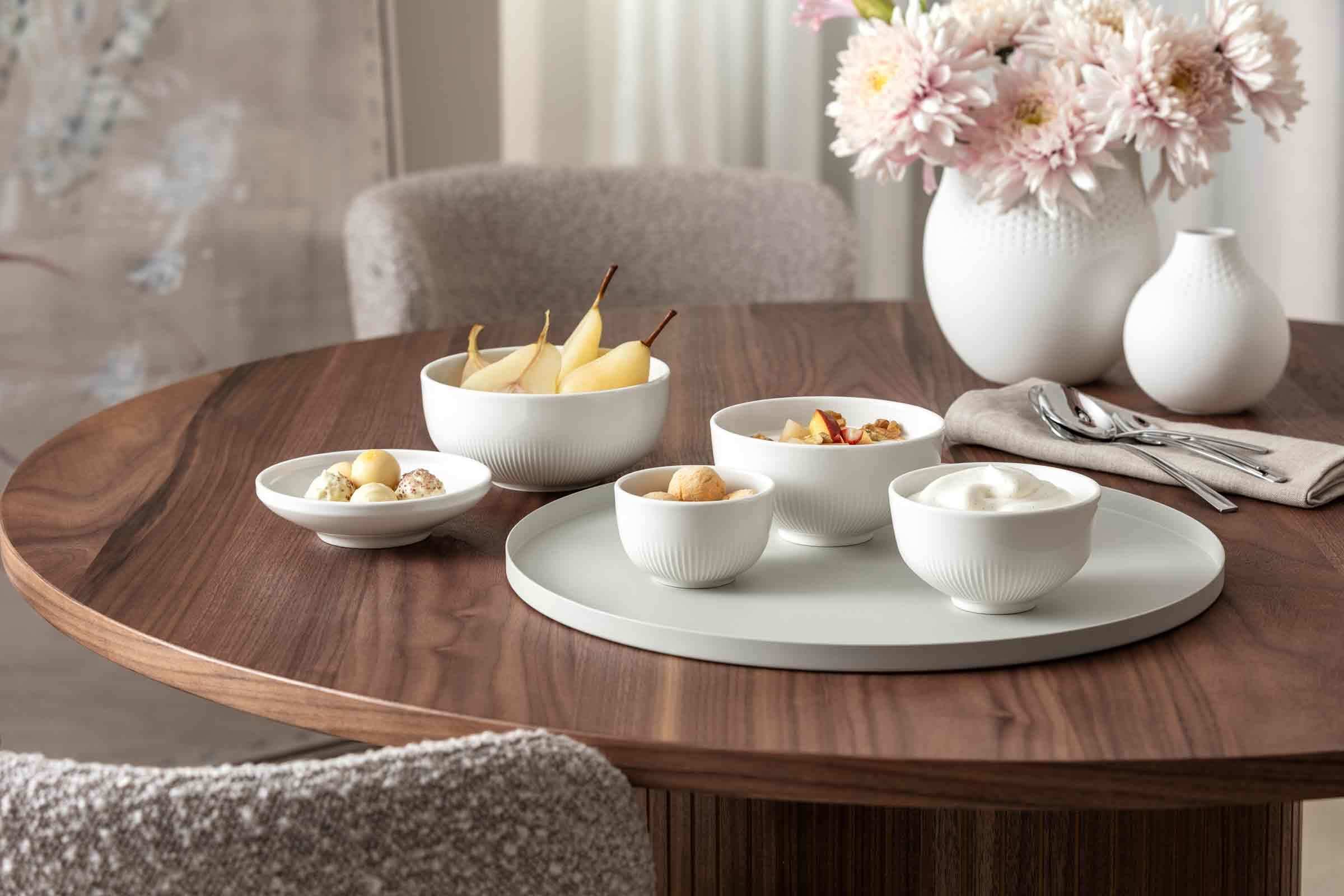 Villeroy & Boch Schale »Schüsseln Afina ø 13 cm 4er Set weiß«