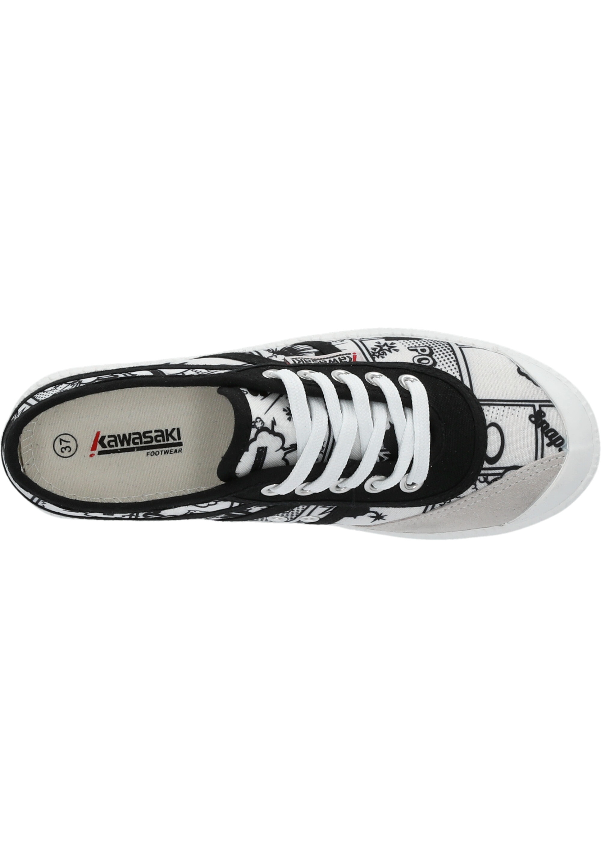 Kawasaki Sneaker »Cartoon«, met trendy cartoonprint