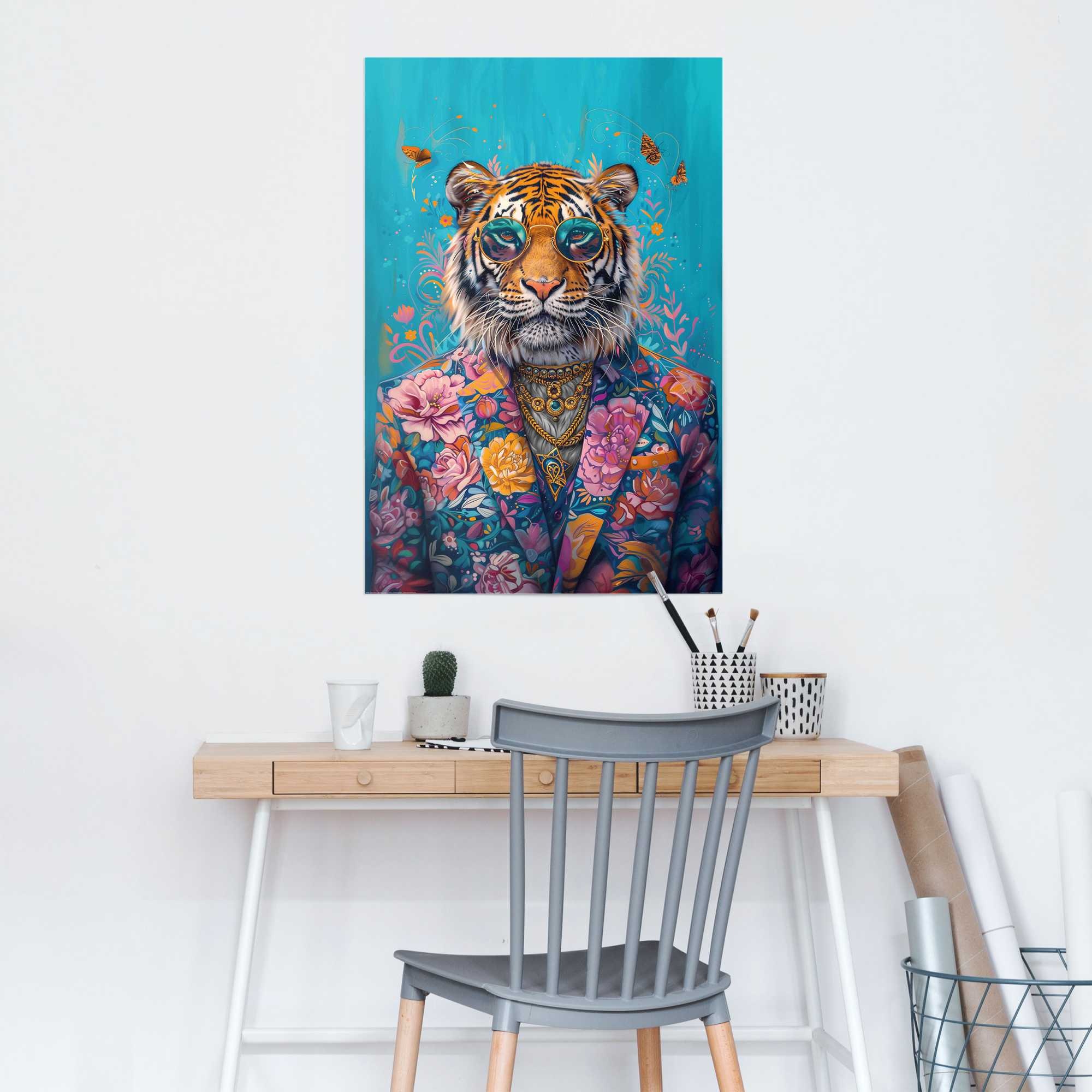 Reinders! Poster »Dressed Tiger«