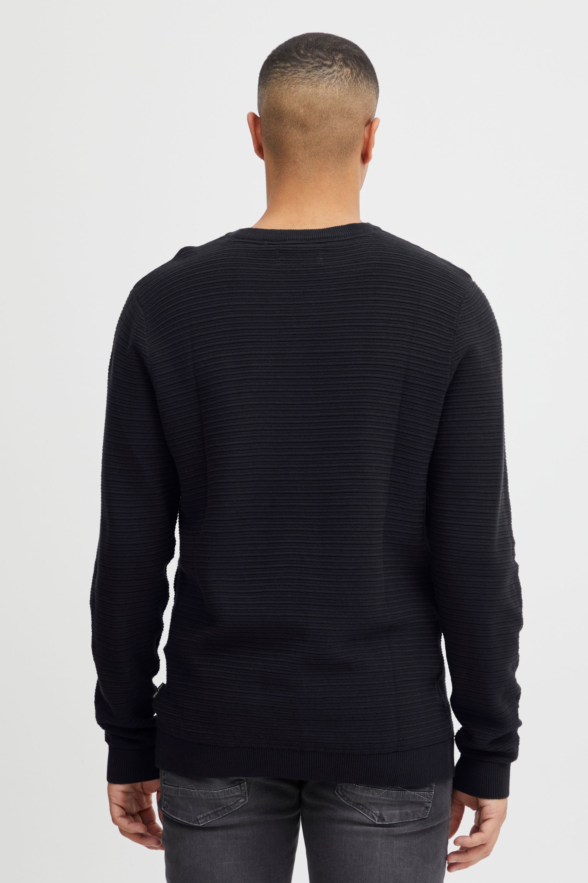 Blend Strickpullover »BHPullover« Stilvoller Grobstrick-Pullover mit Rundhalsausschnitt