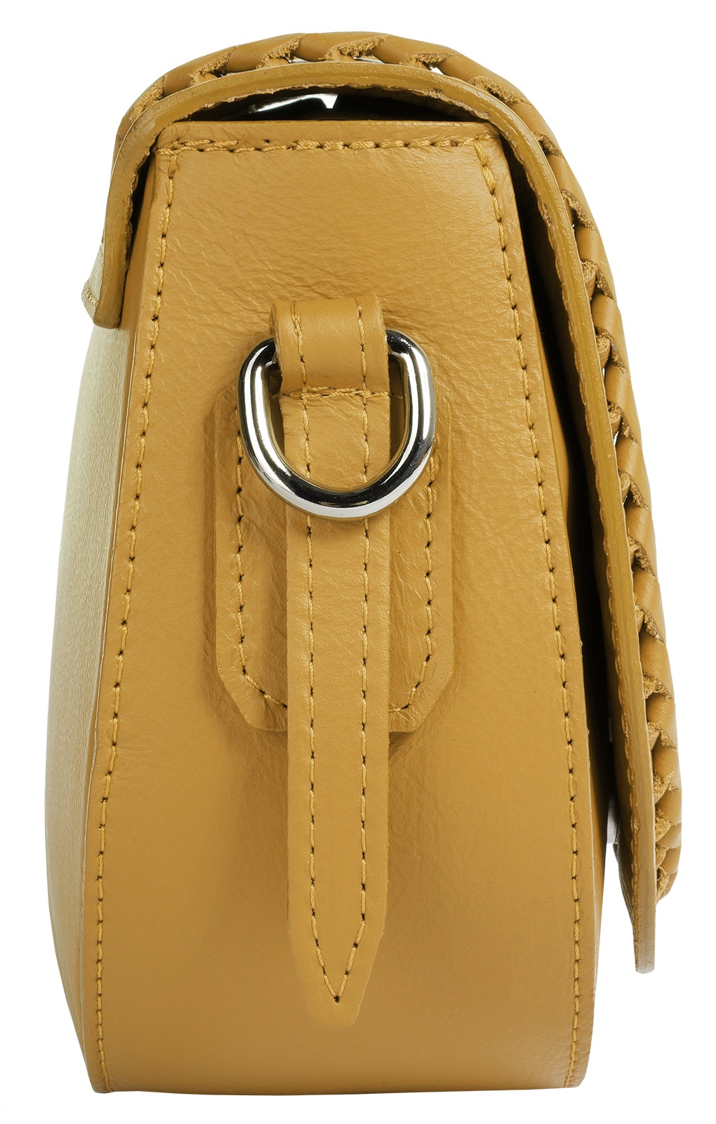 Cluty Umhängetasche, echt Leder, Made in Italy